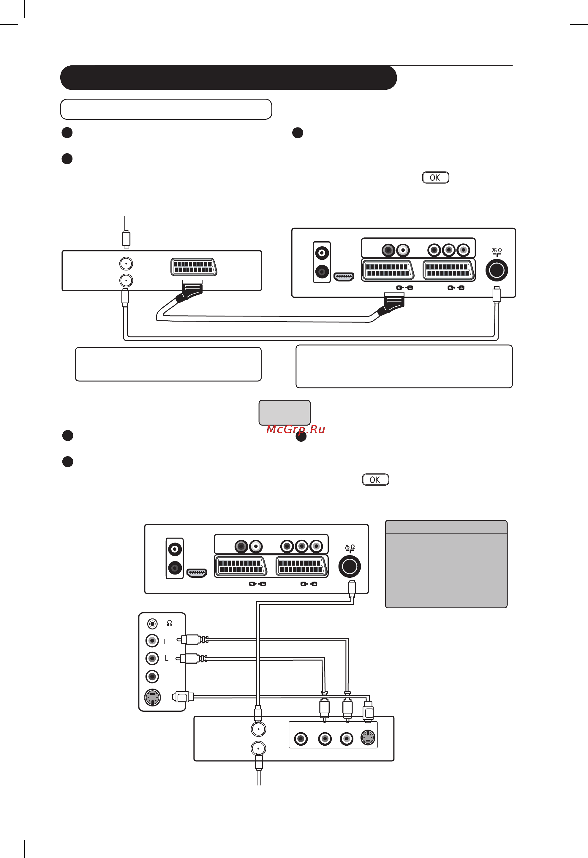 Philips 26PFL3321S [24/32] Подключение периферийного оборудования
