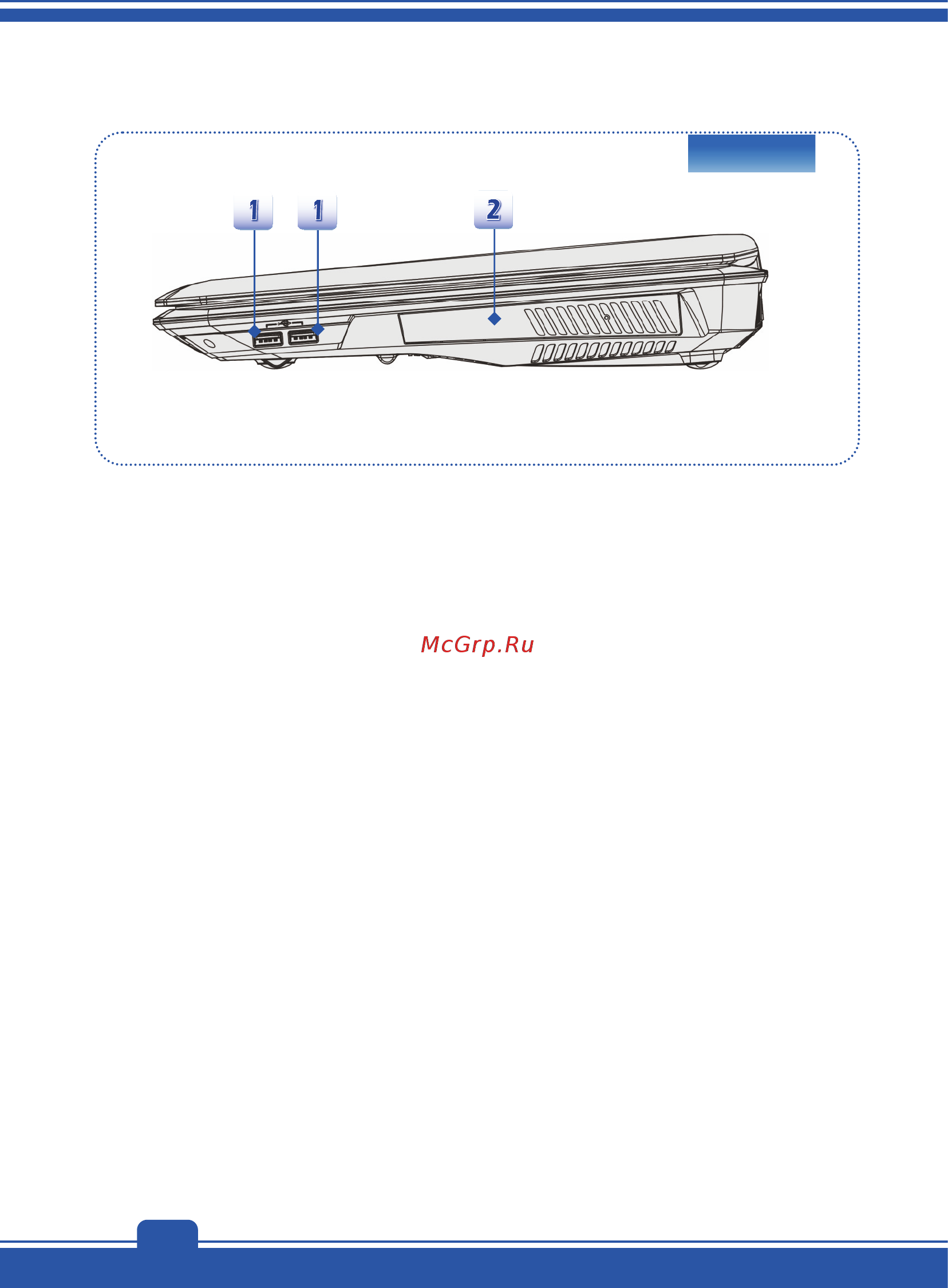 MSI GX70 3BE-058RU [18/52] Вид справа