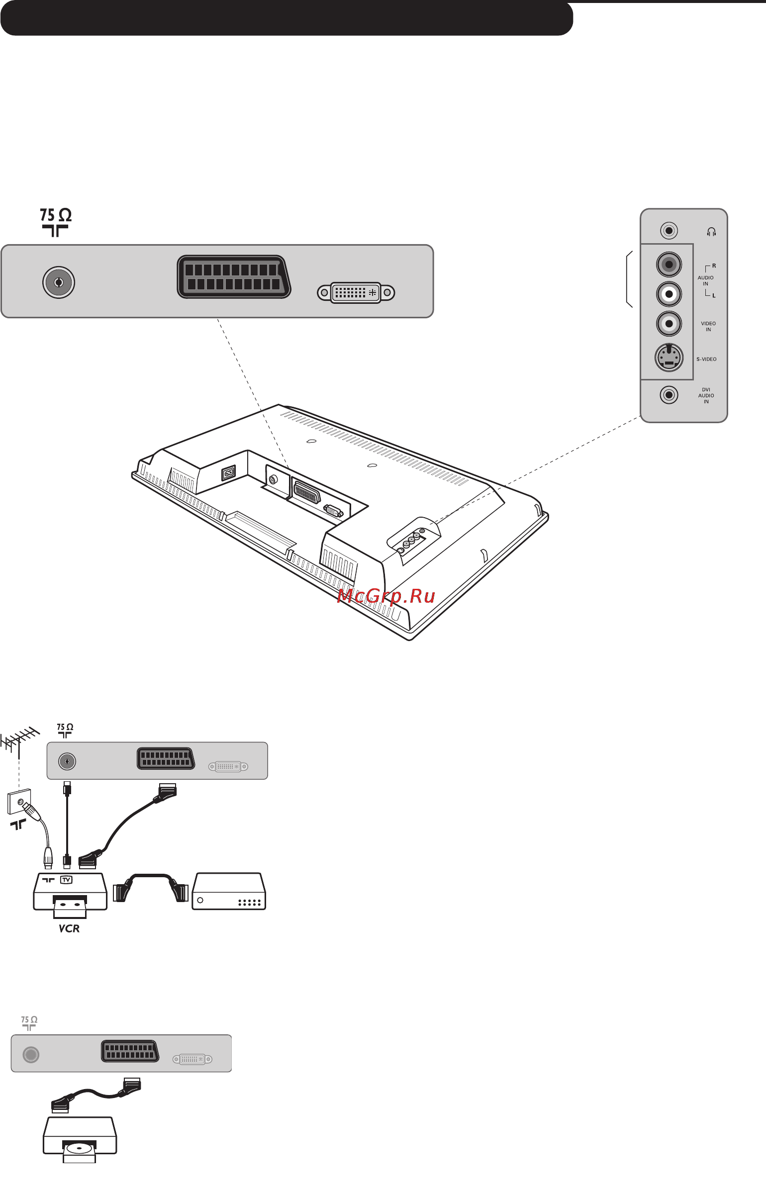 Philips 20PFL4101S [18/24] Подключение периферийной аппаратуры