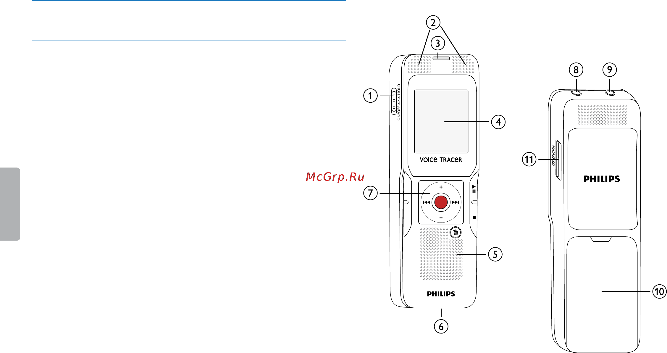 Philips DVT1000 [11/64] Вид спереди и сзади dvt1000 dvt1500