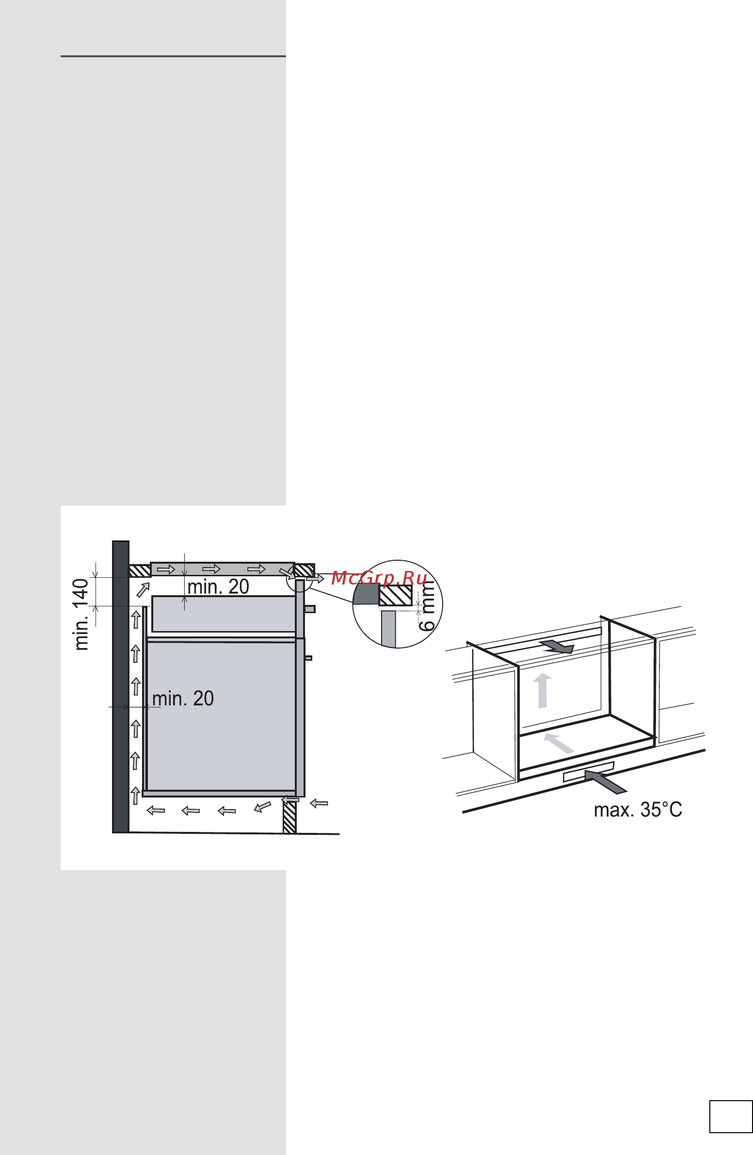 Gorenje Simpliciti2 IT612SY2W [23/32] Вентиляция кухонного шкафа