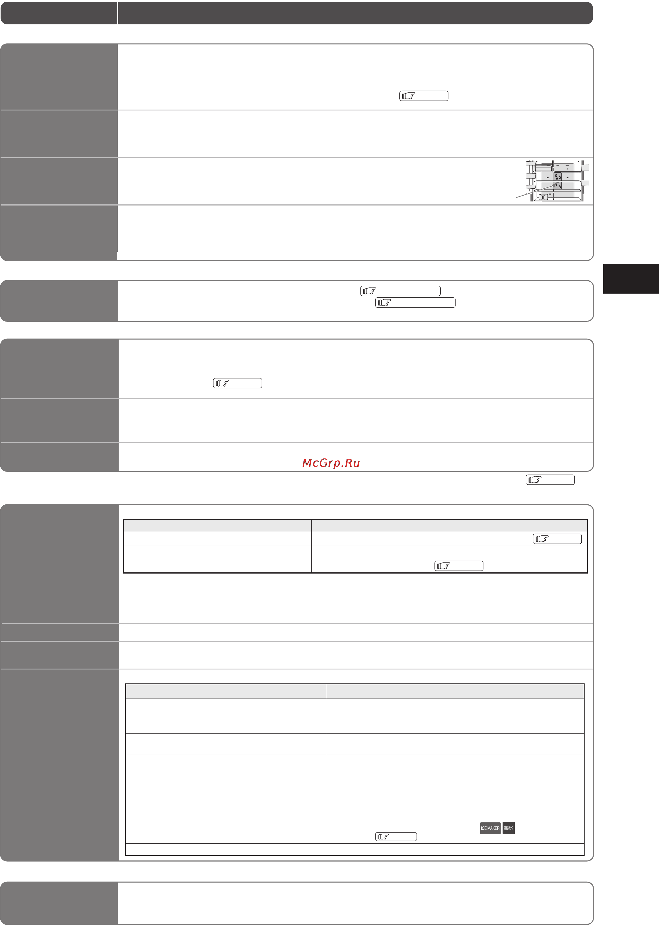 Hitachi R-C 6200 U XK [33/40] Слишком долгий звук работы