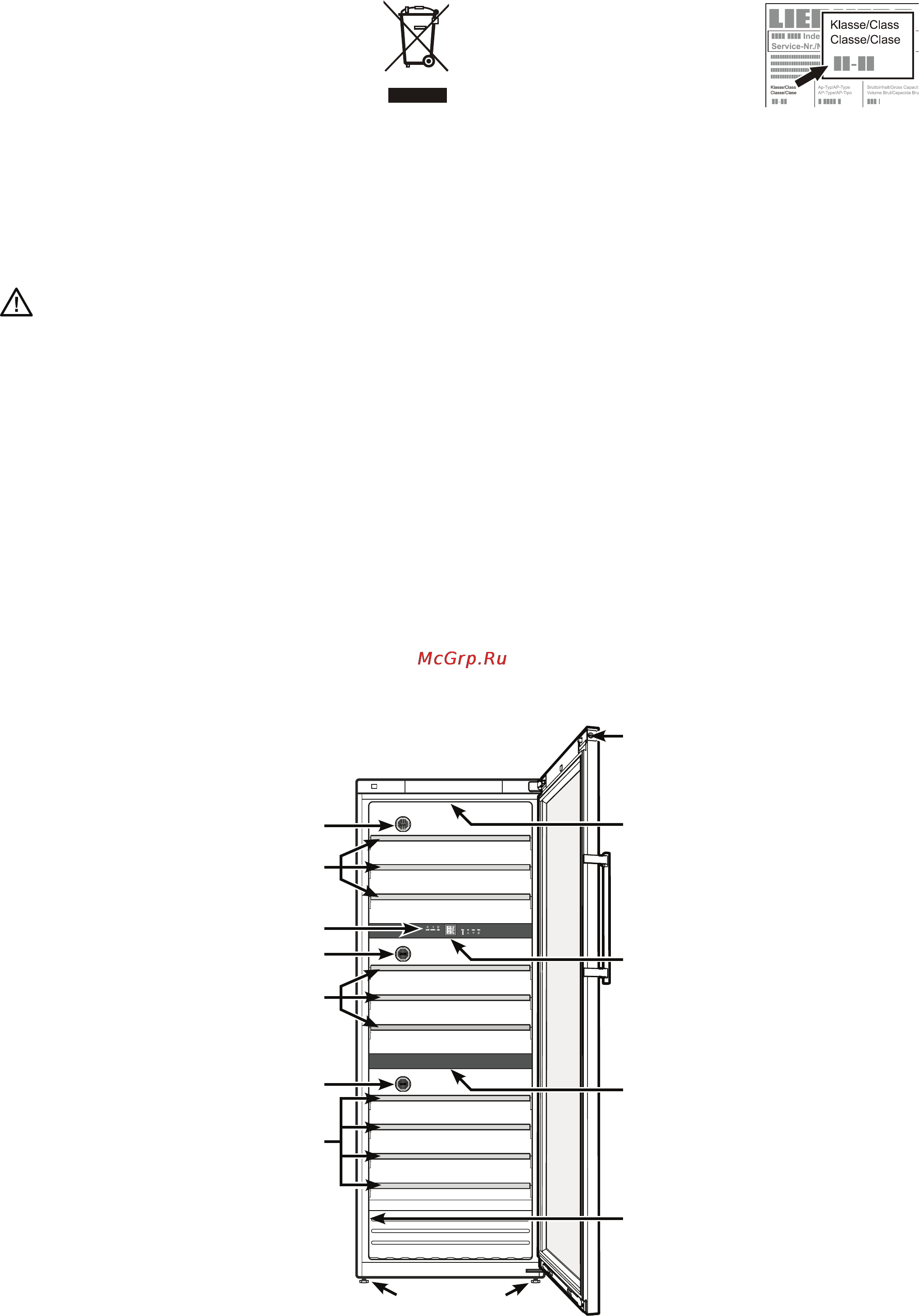Liebherr WTes 5872-20 [3/20] Замечания относительно утилизации