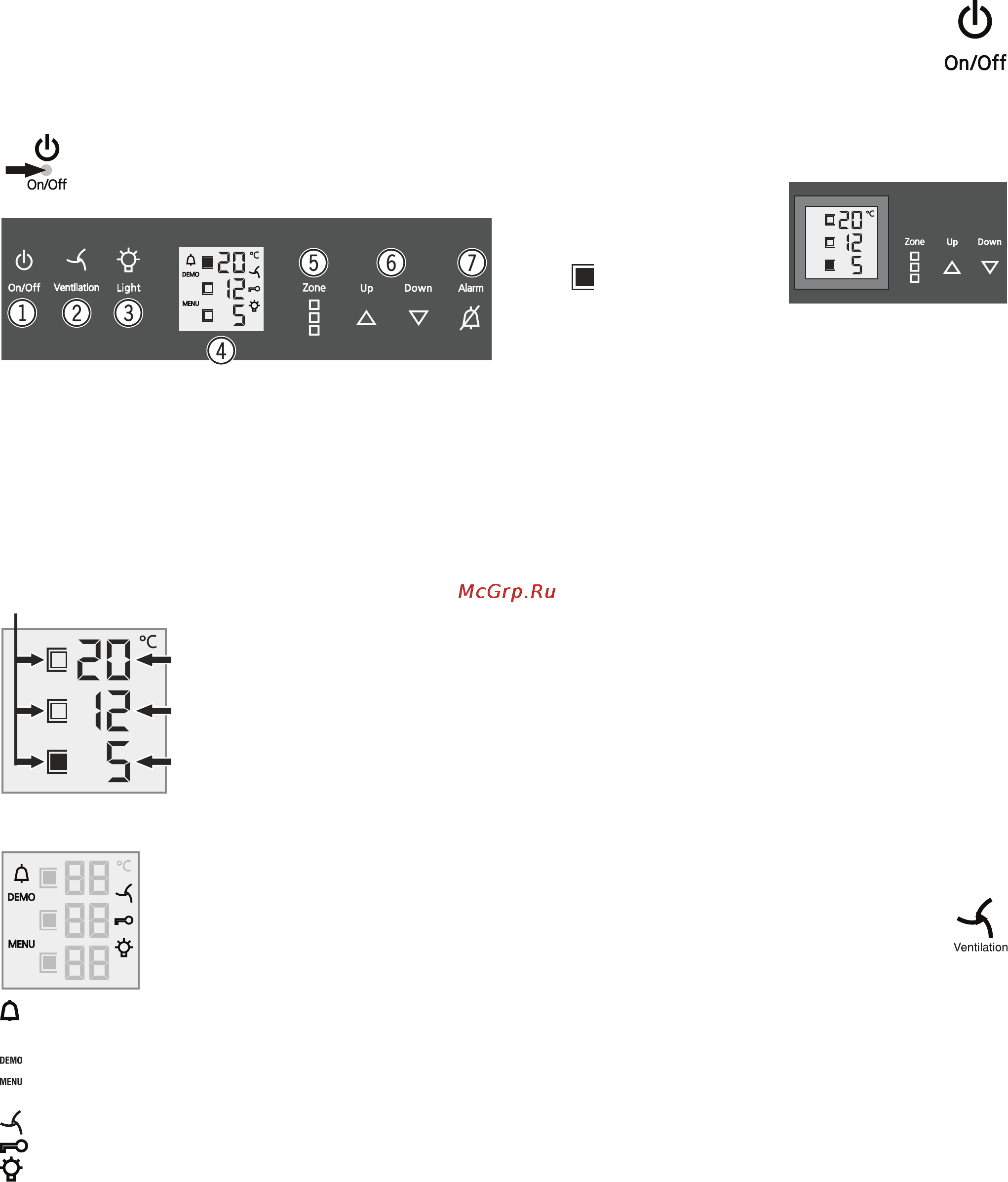 Liebherr WTes 5872-20 [5/20] Включение вентилятора