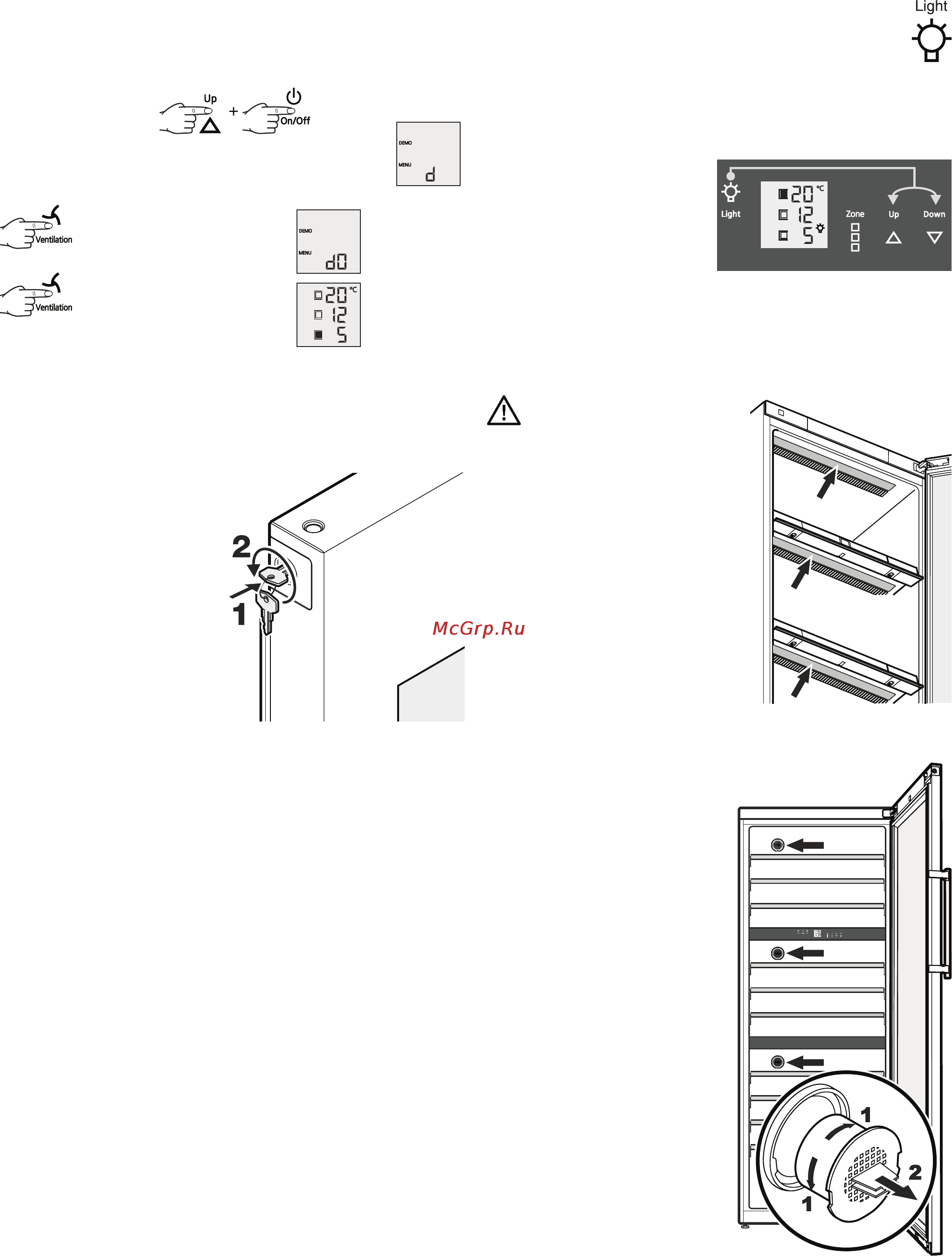 Liebherr WTes 5872-20 [7/20] Внутреннее освещение