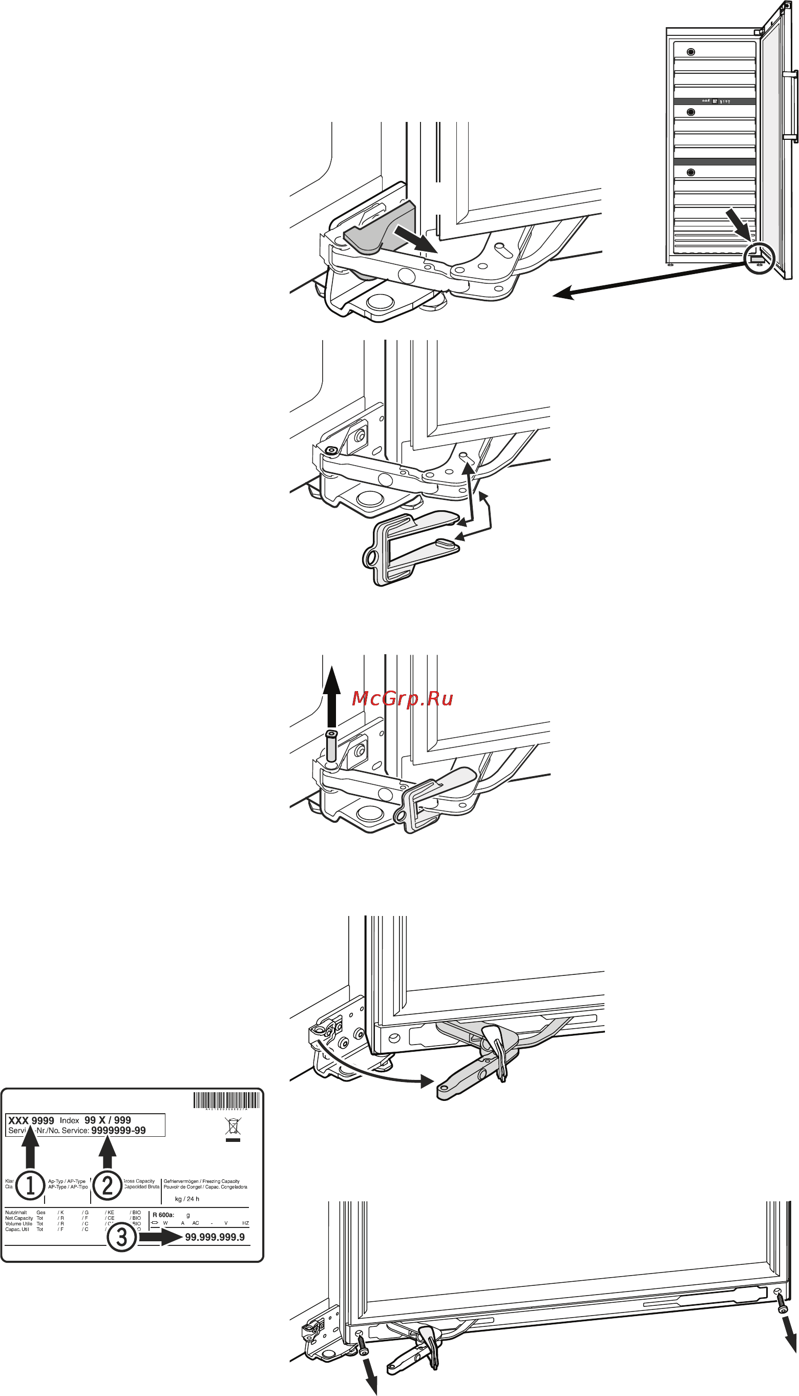 Liebherr WTes 5872-20 [9/20] Неисправности