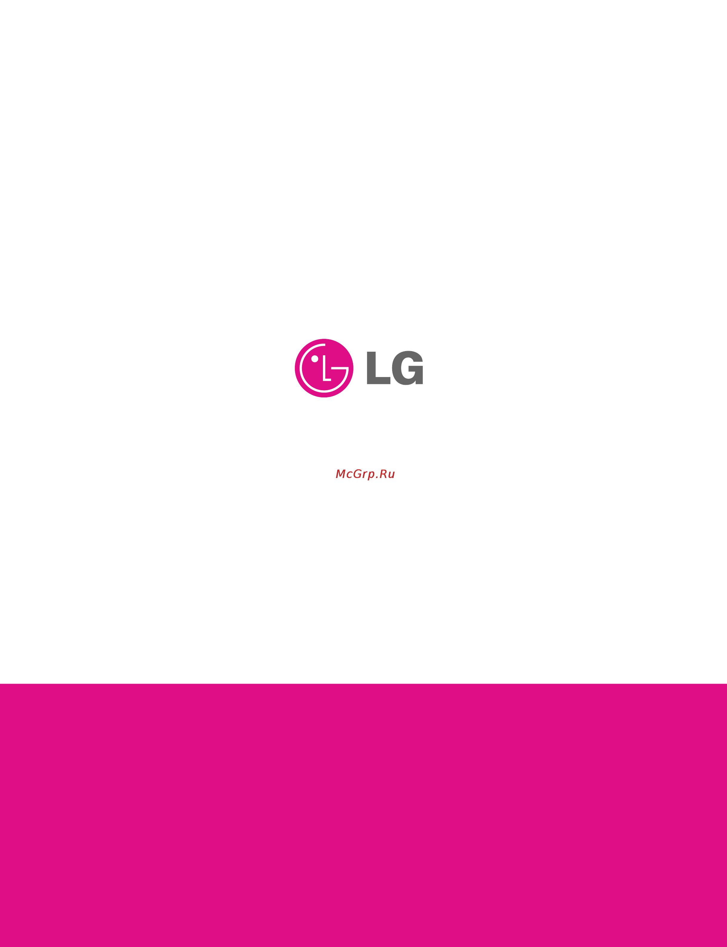 LG V-CR583STUC Инструкция по эксплуатации онлайн [15/15] 89754