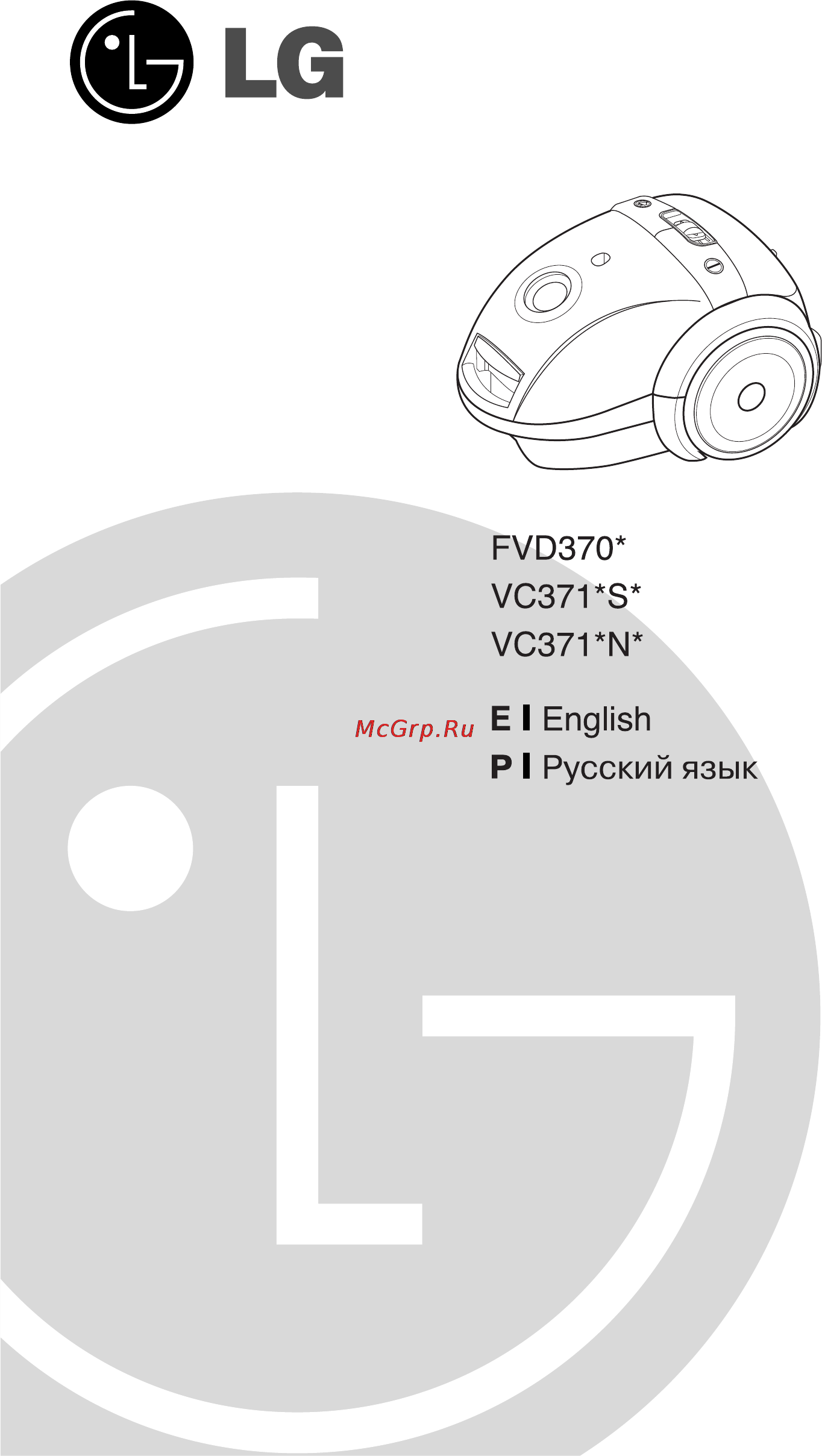 LG VC3715N Инструкция по эксплуатации онлайн [2/20] 89832