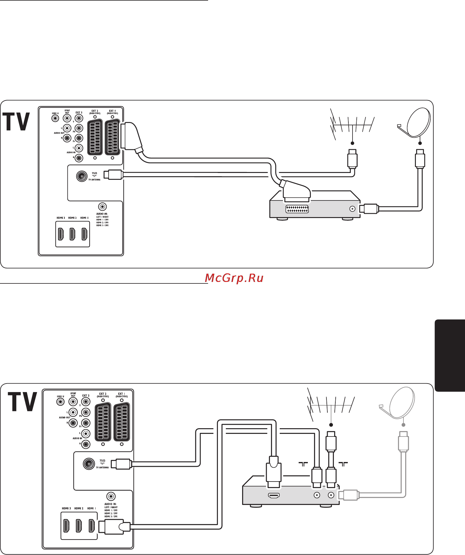 Philips 32PFL7603D/12 Руководство пользователя онлайн [44/62] 117621