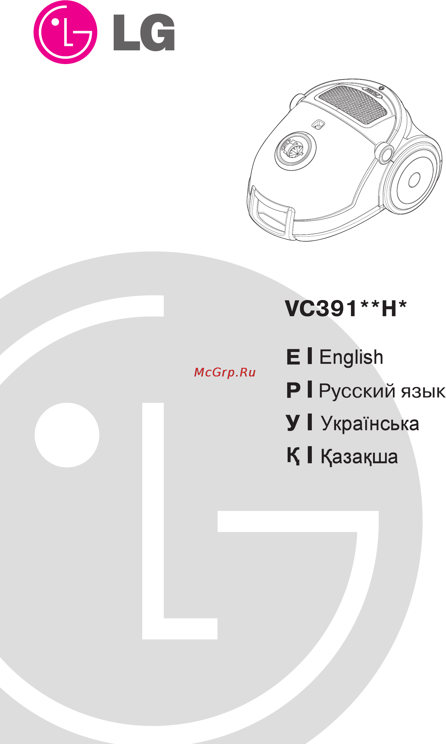 LG VC39101HQ Инструкция по эксплуатации онлайн [2/29] 89915