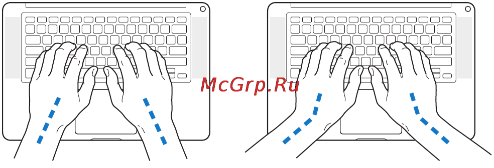 Apple MacBook Pro (ME865RU/A) [74/84] Правила эргономики