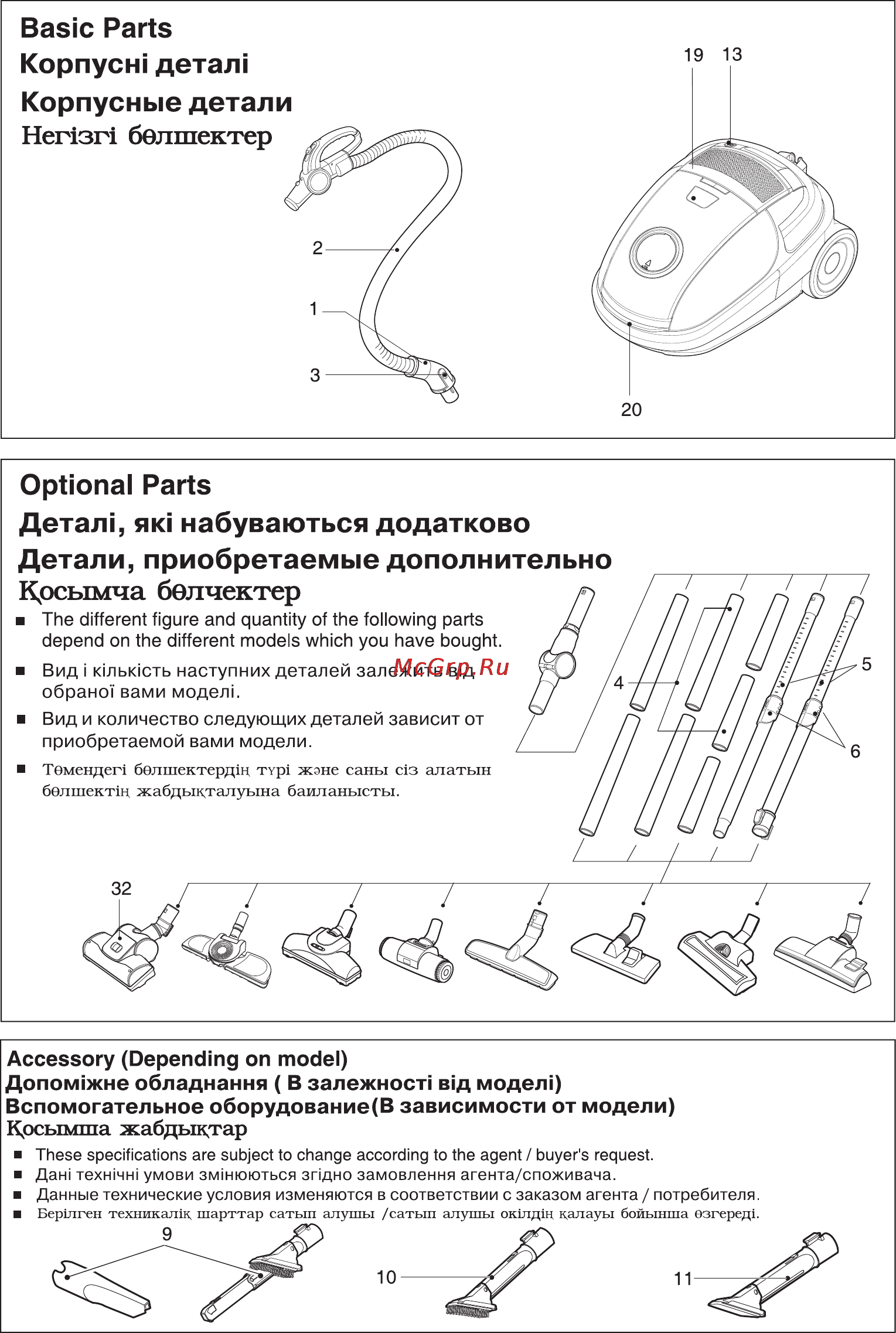 LG VC48122HU Инструкция по эксплуатации онлайн [3/29] 89939