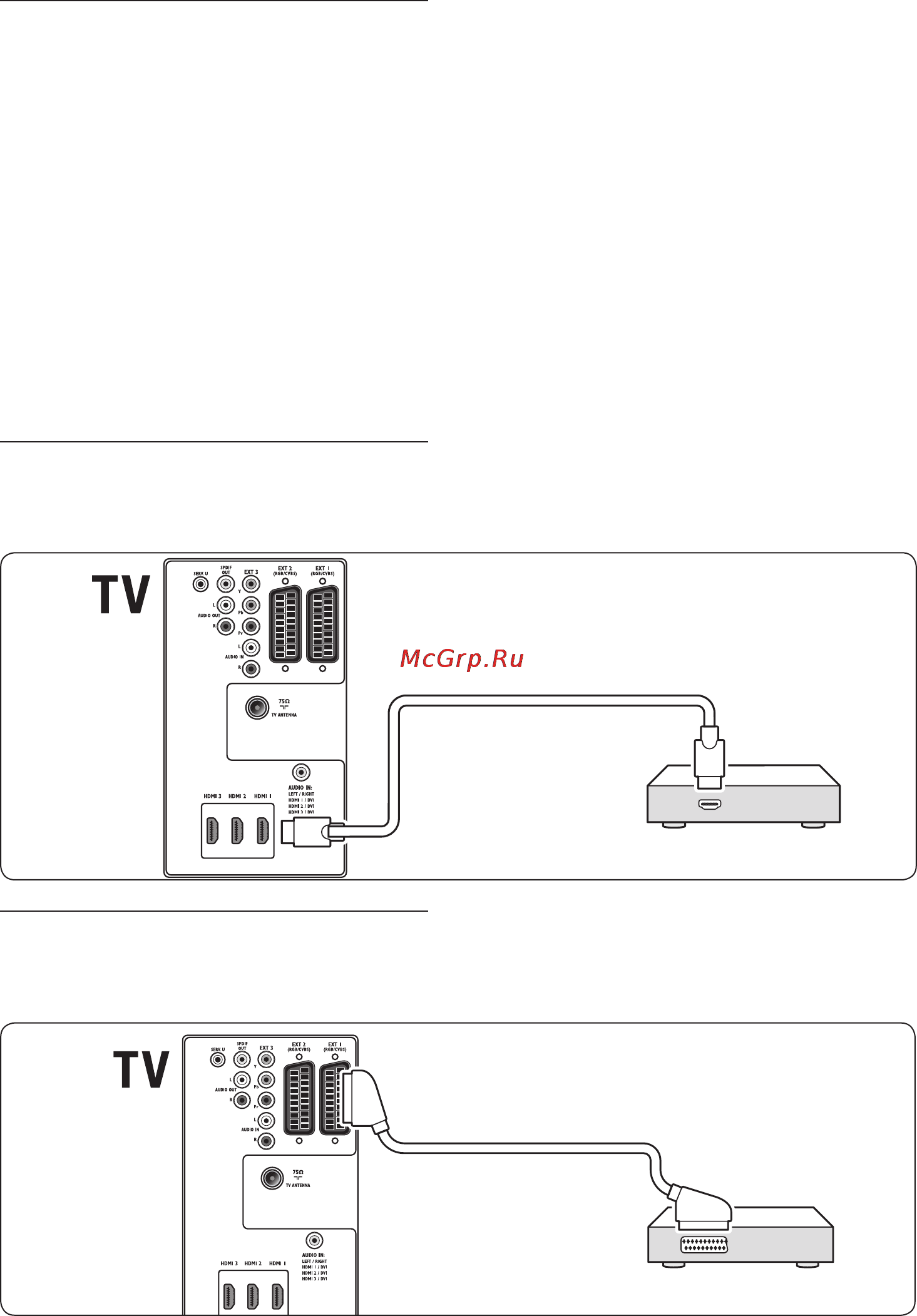 Philips 37PFL7603/60 [42/60] Подключение устройств