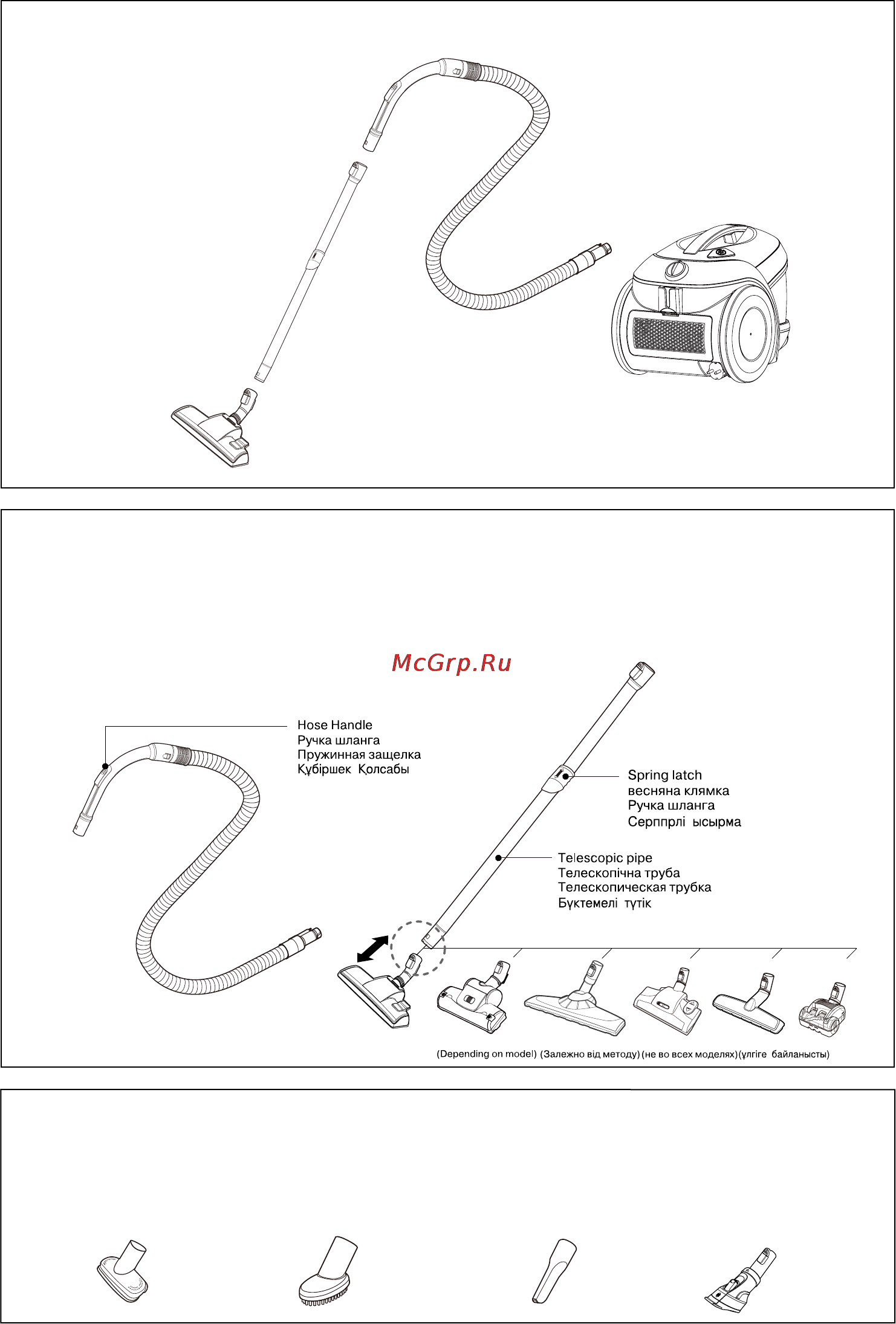 LG VK77101R [4/33] Basic parts негізгі бөлшекгер корпусные детали основні компоненти
