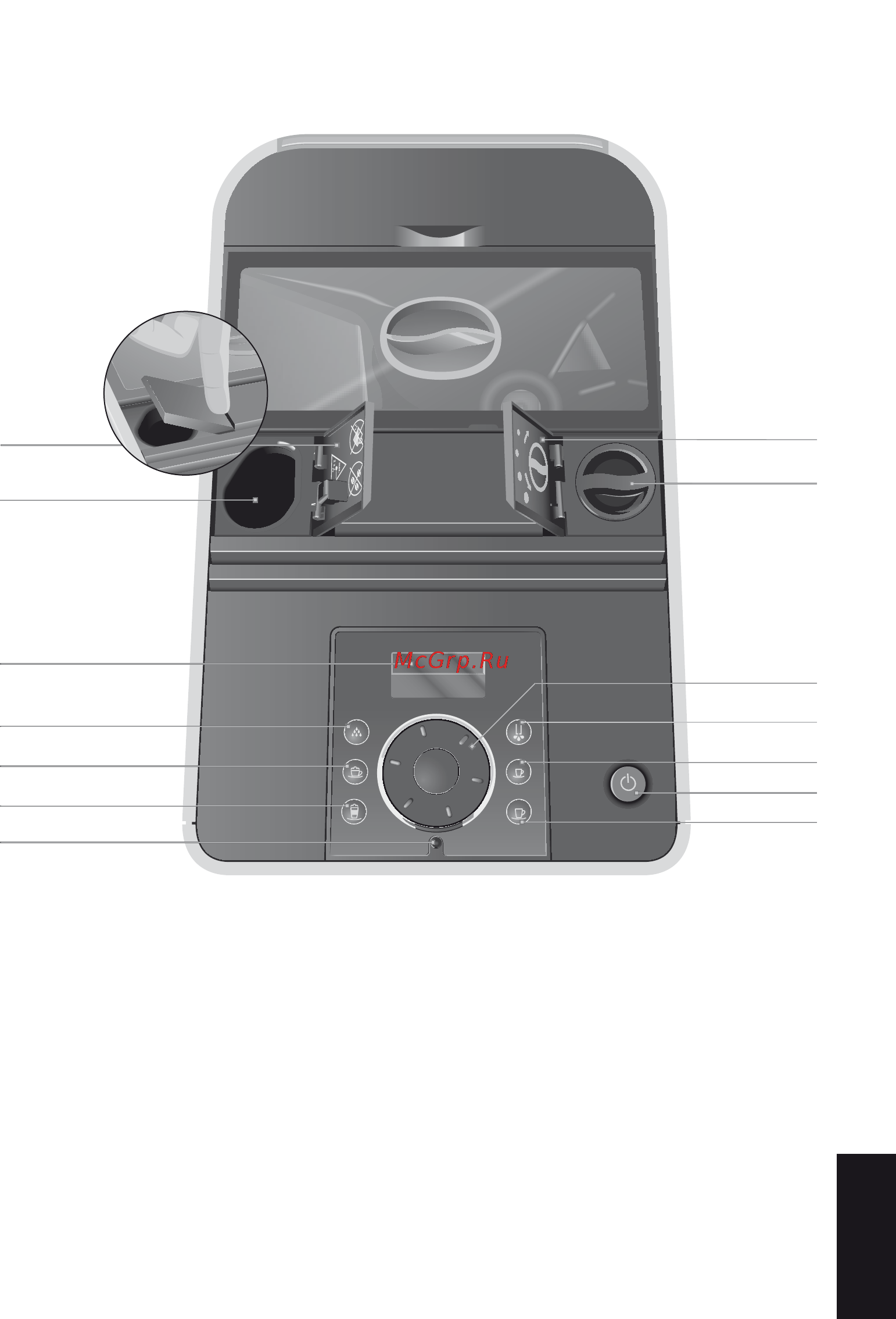 Jura ENA micro 9 Aroma+ EU Инструкция по эксплуатации онлайн [5/34] 90157