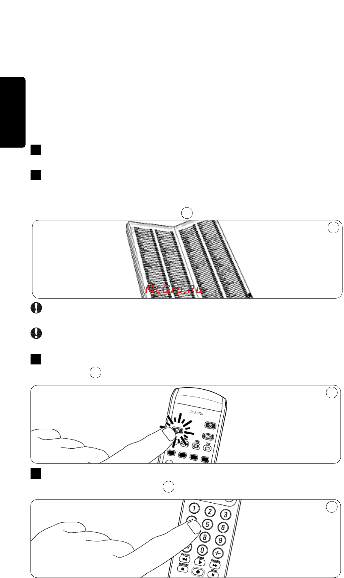 Philips SRU5120 Инструкция по эксплуатации онлайн [14/104] 90174
