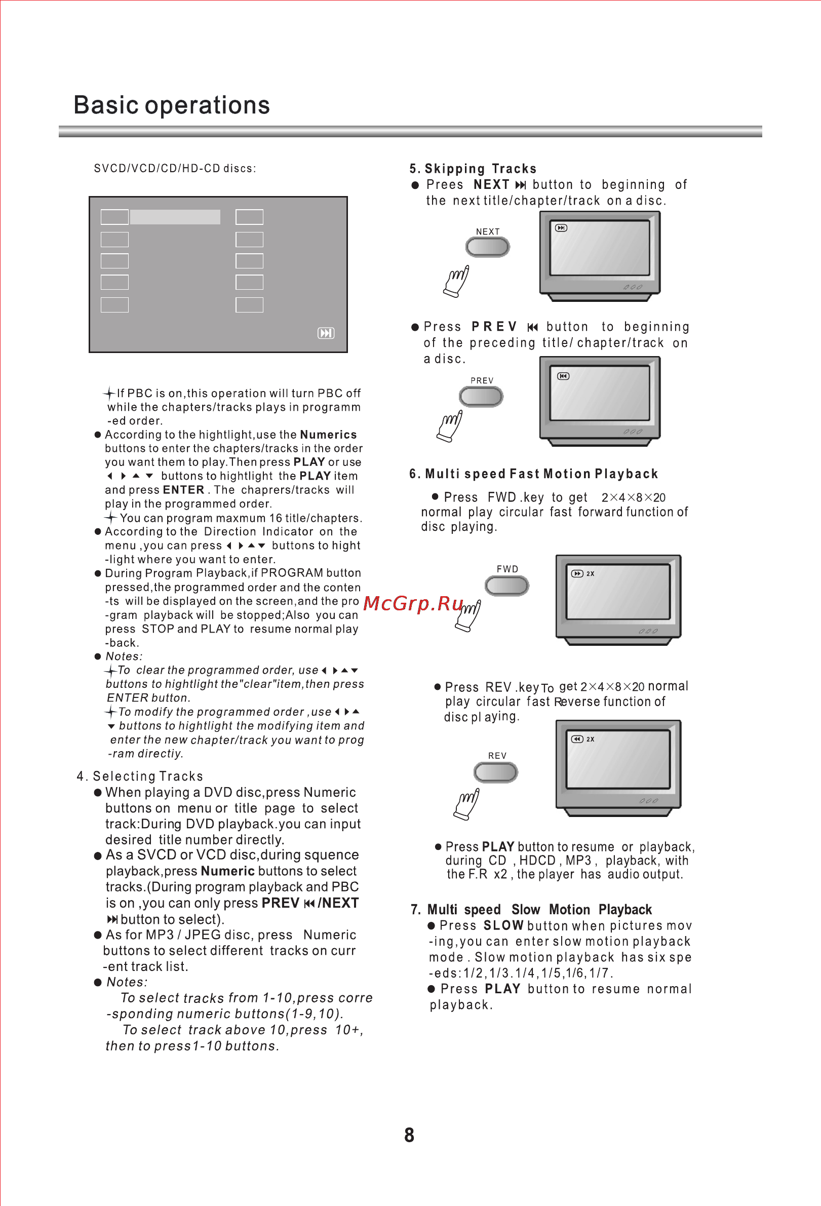 Erisson DVD-1240 [10/44] 页 10