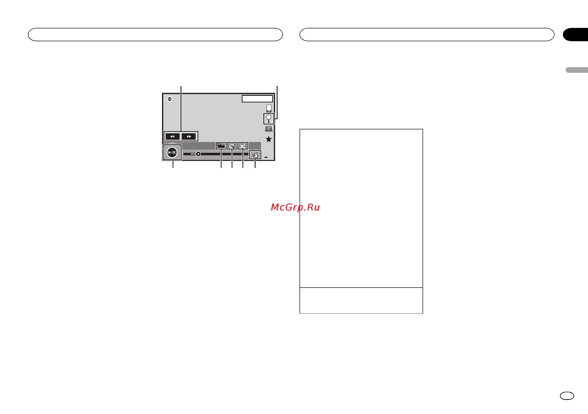 Pioneer AVH-X4600DVD [19/72] Функции воспроизведения видеофайлов