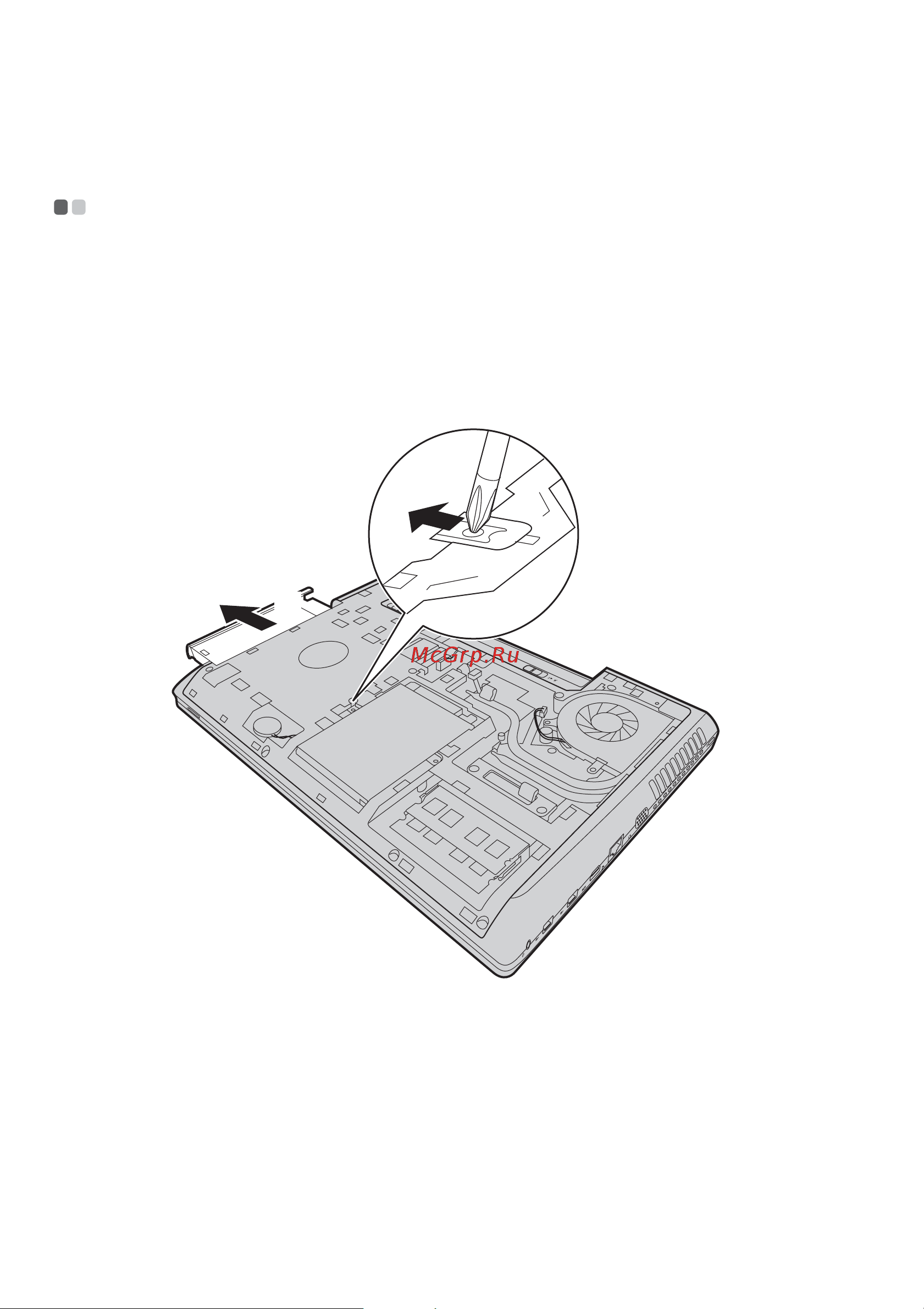 Lenovo IdeaPad G510 (59387435) [42/46] Извлечение оптического привода
