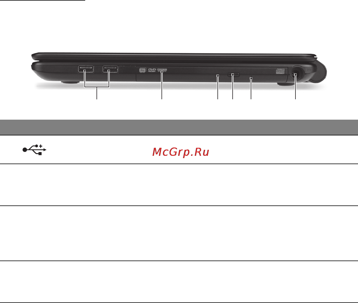 Acer Aspire E1-532G-35568G75Mnkk [33/121] 2 3 4 5 6