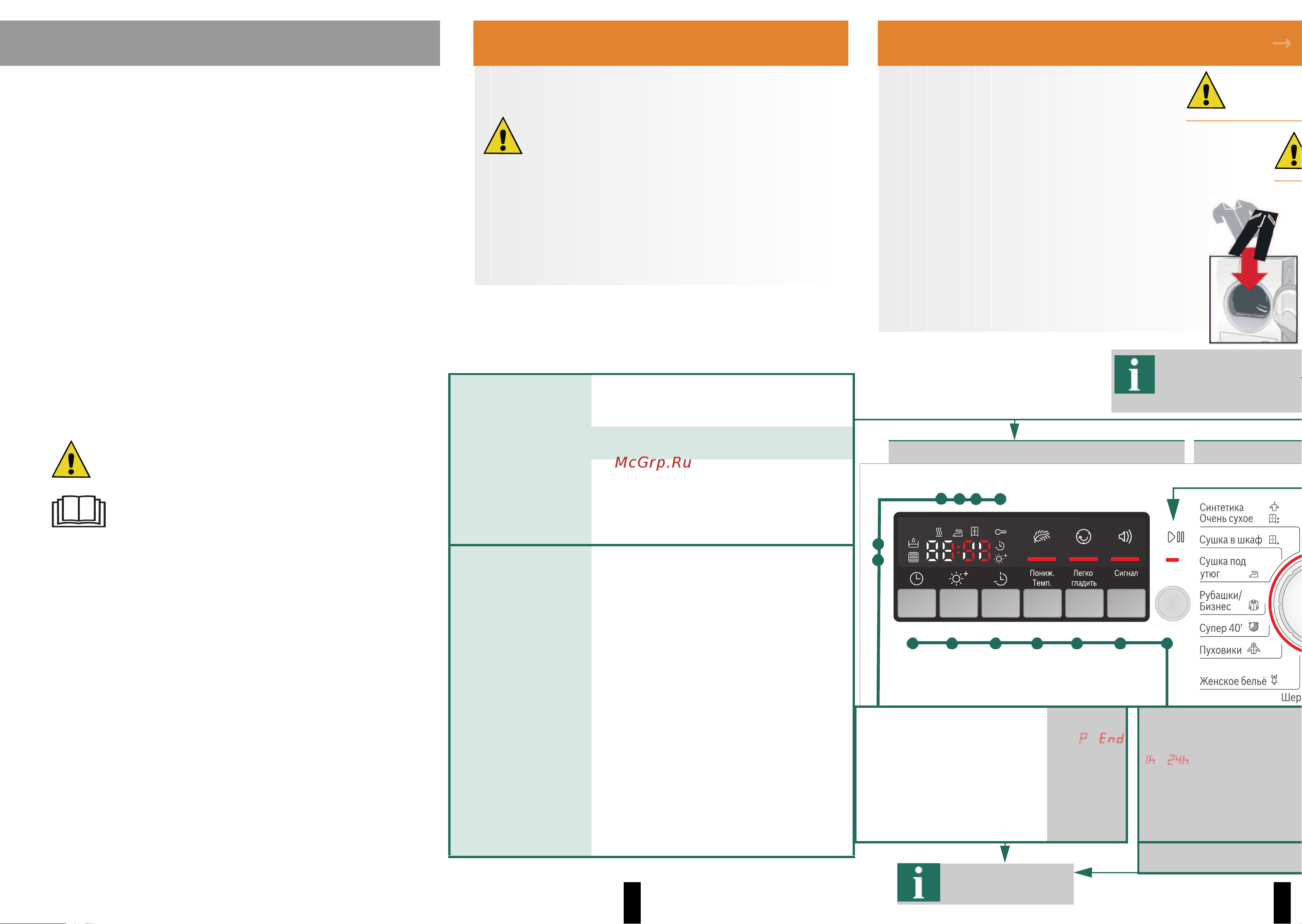 Bosch WTB66211OE [3/10] Ваша новая сушильная машина