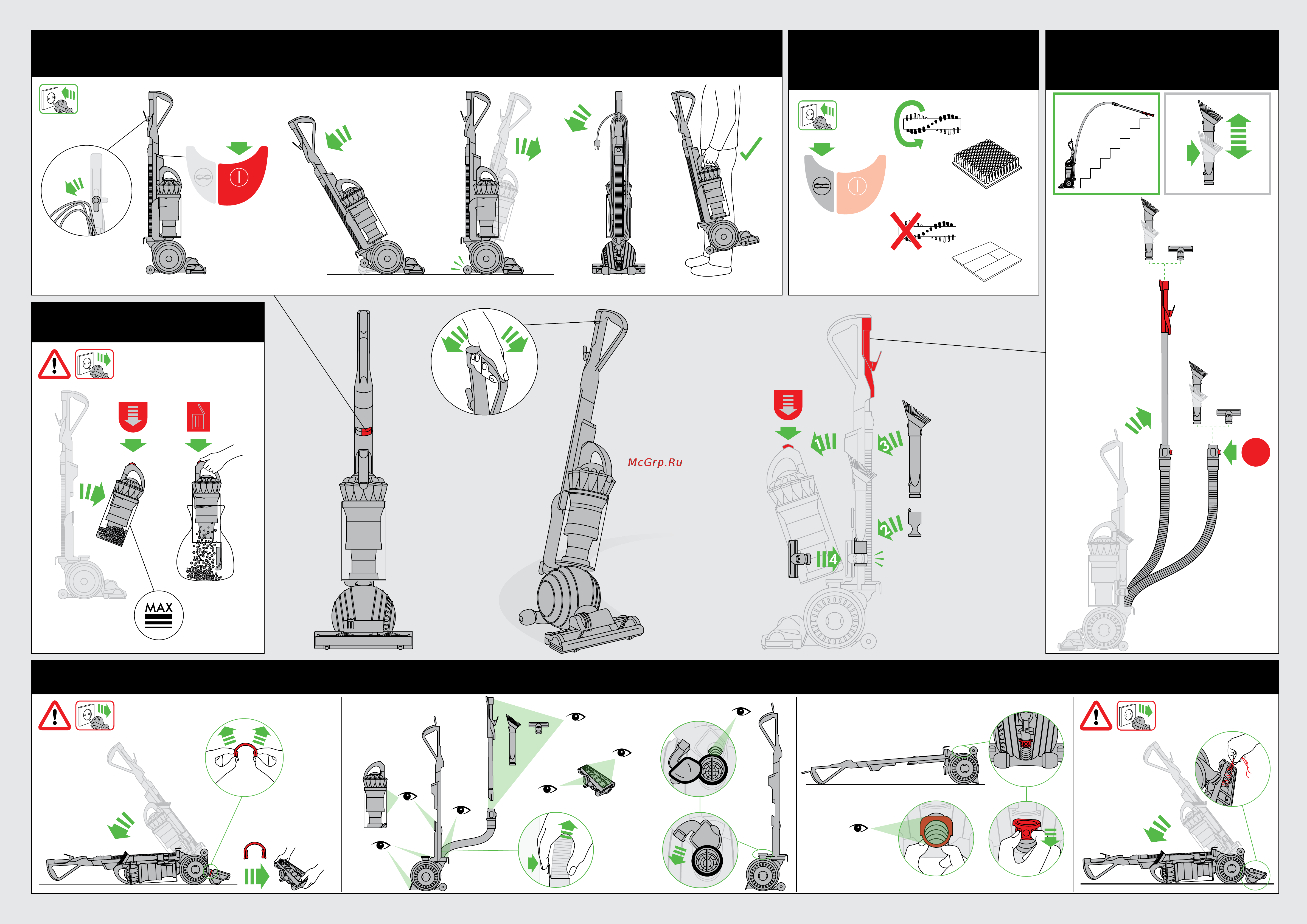 Dyson DC42 Allergy Инструкция по эксплуатации онлайн [4/9] 90466