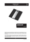 Sencor SBS 2700 Инструкция по эксплуатации
