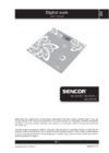 Sencor SBS 2507WH Инструкция по эксплуатации