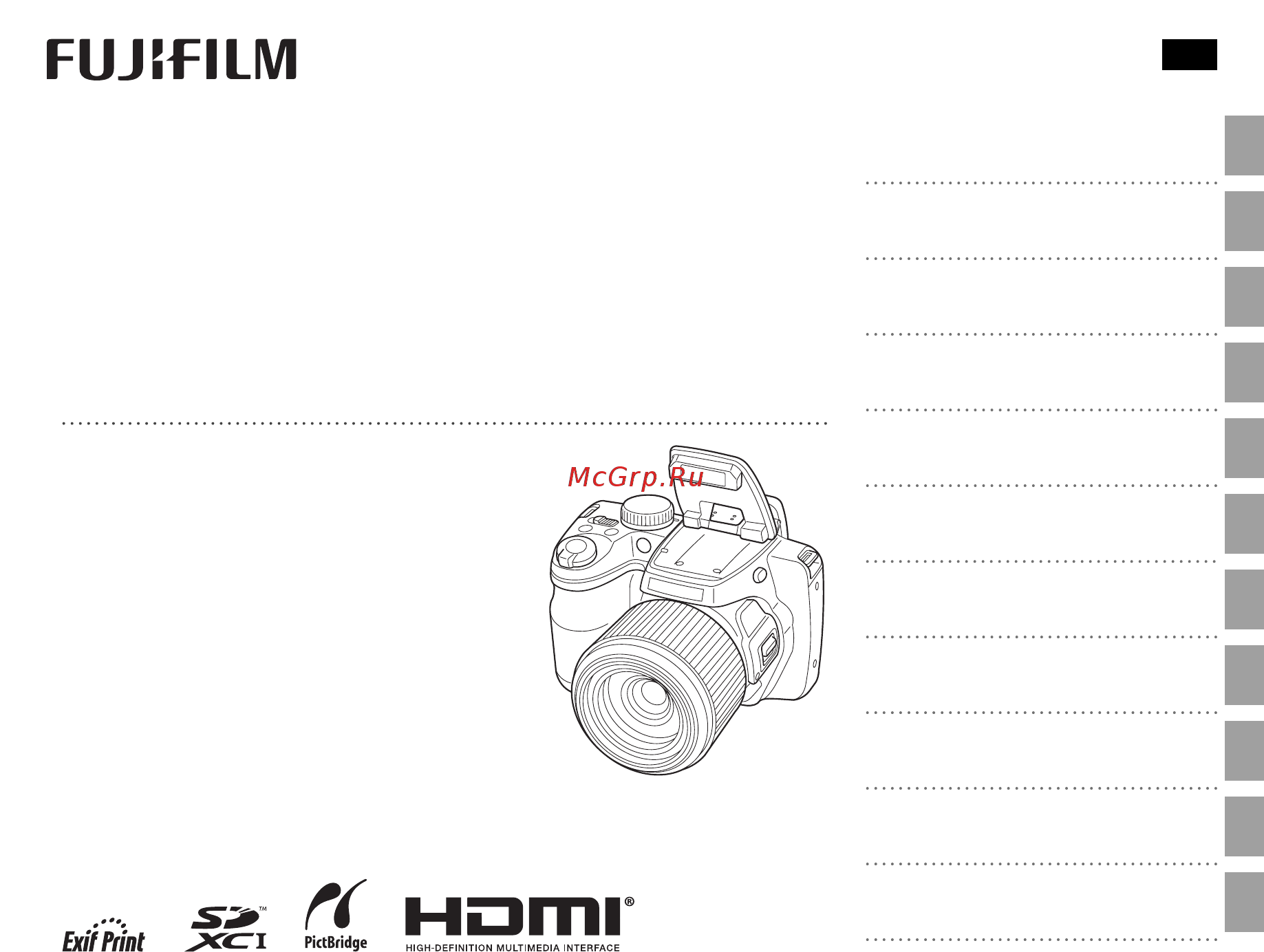 Fujifilm Finepix S8200 Black Инструкция по эксплуатации онлайн