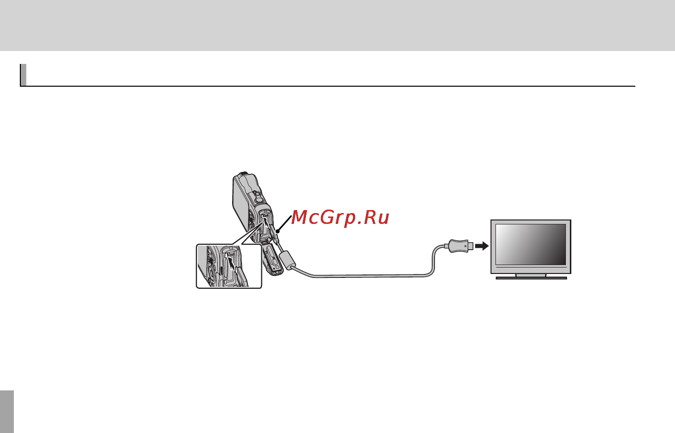 Fujifilm FinePix XP200 [80/142] Подключения подключения