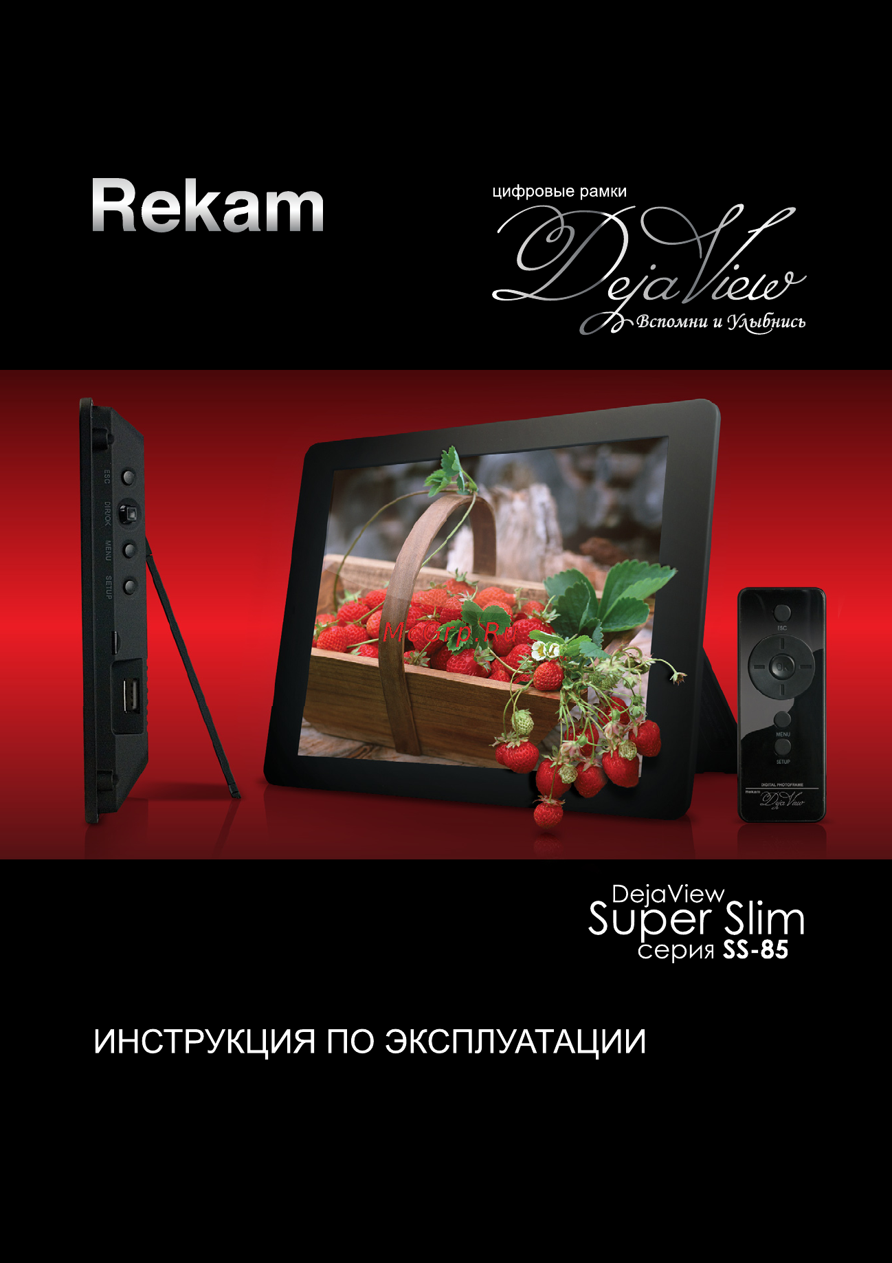Rekam DEJAVIEW SS85X Инструкция по эксплуатации онлайн