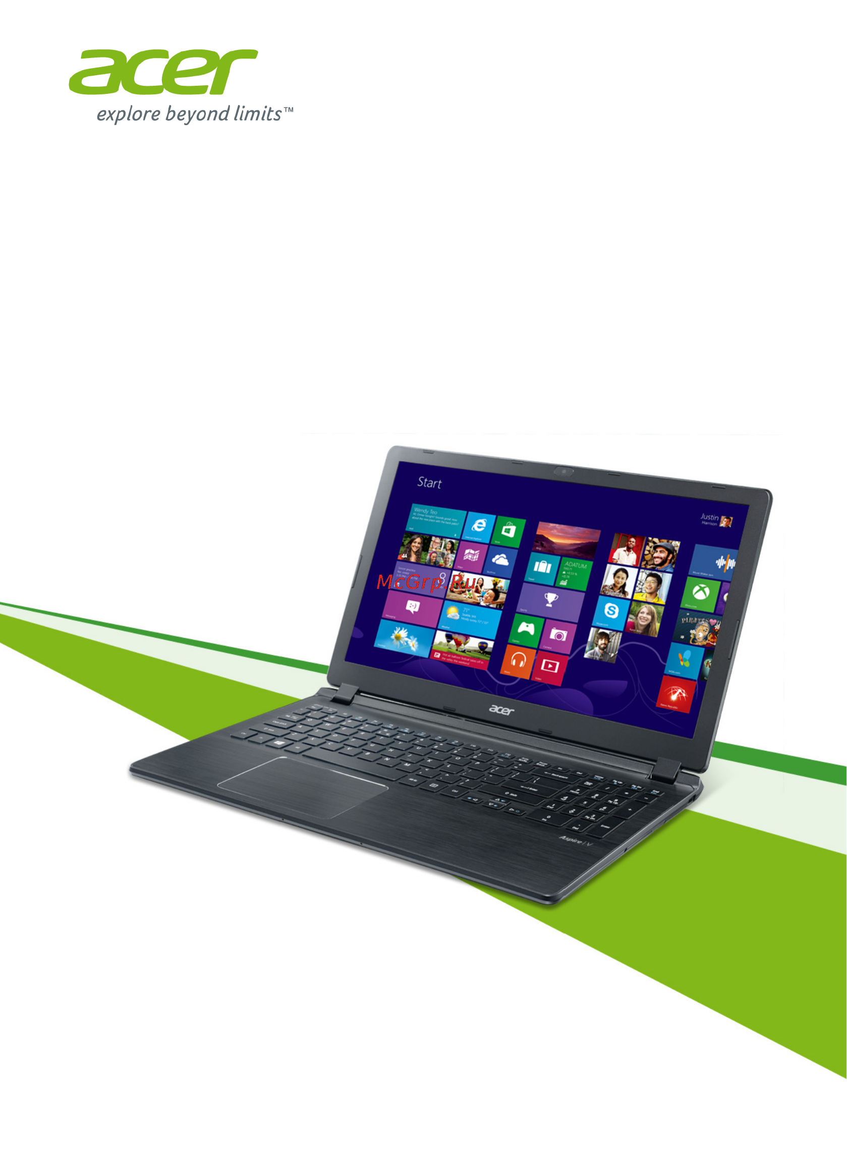 Acer Aspire V5-552G-65358G1Taii Инструкция по эксплуатации онлайн