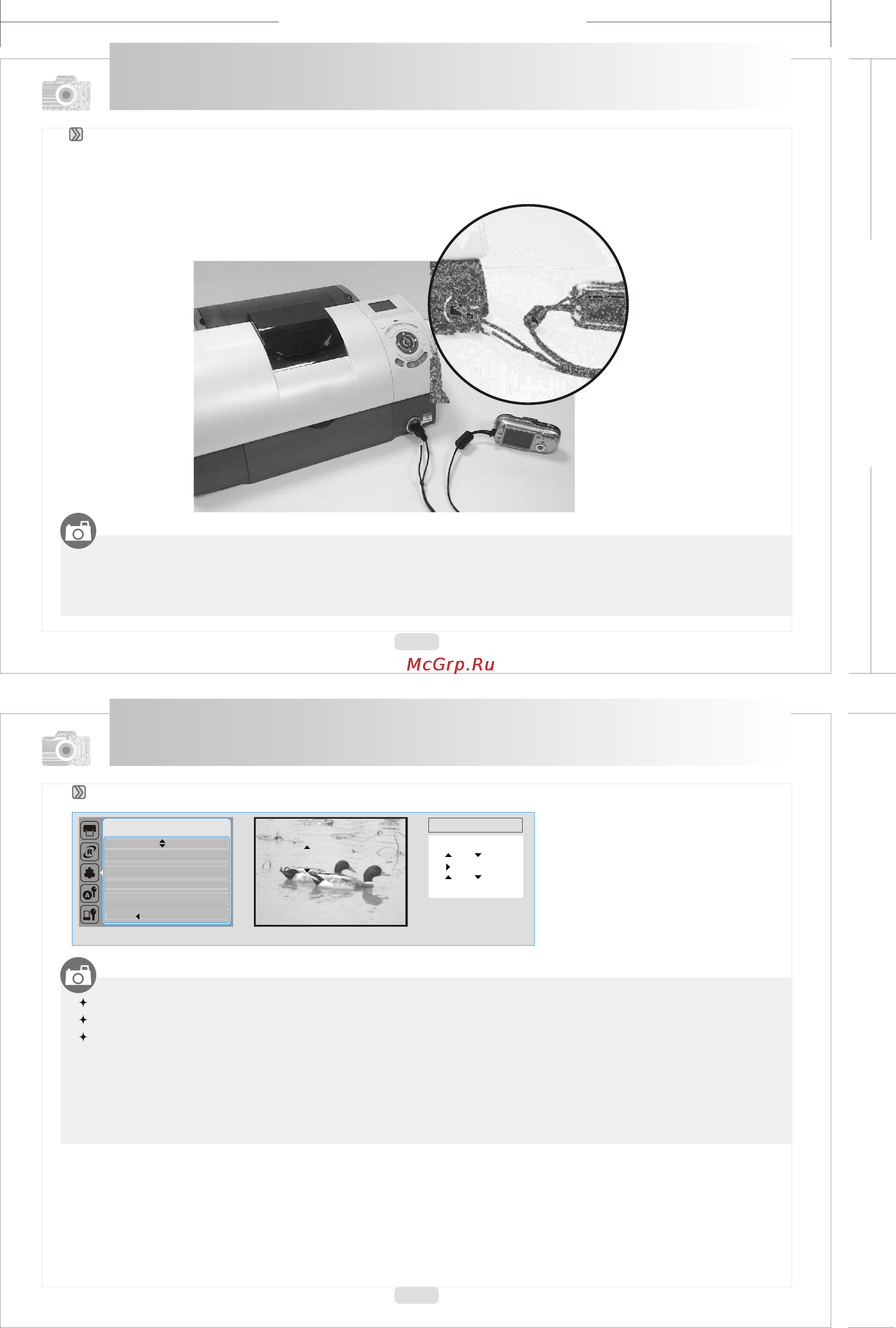 Rekam ILOOK 505 [18/29] Режим прямой печати pictbridge