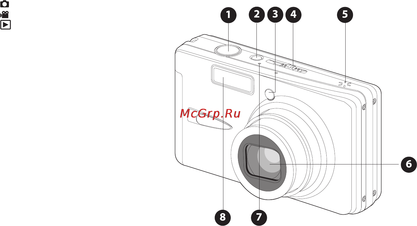 Rekam PRESTO ML85 [11/50] Знакомство с камерой