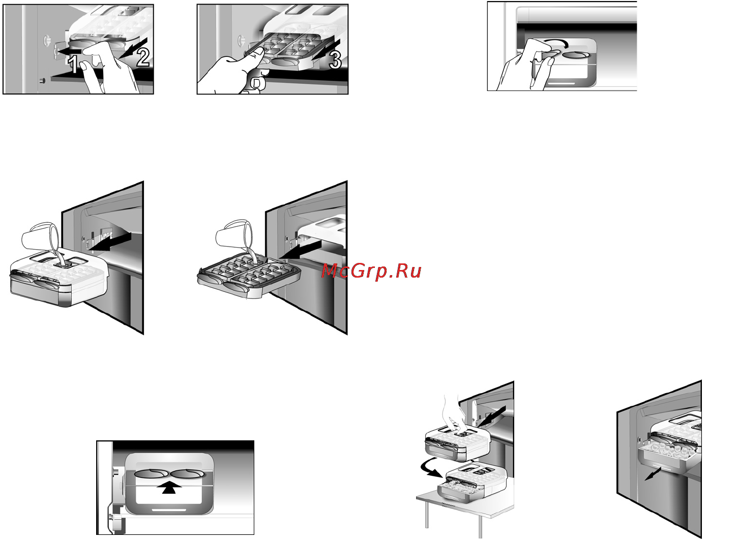 Whirlpool WBC 36992 NFC CB [9/14] Льдогенератор twist ice maker