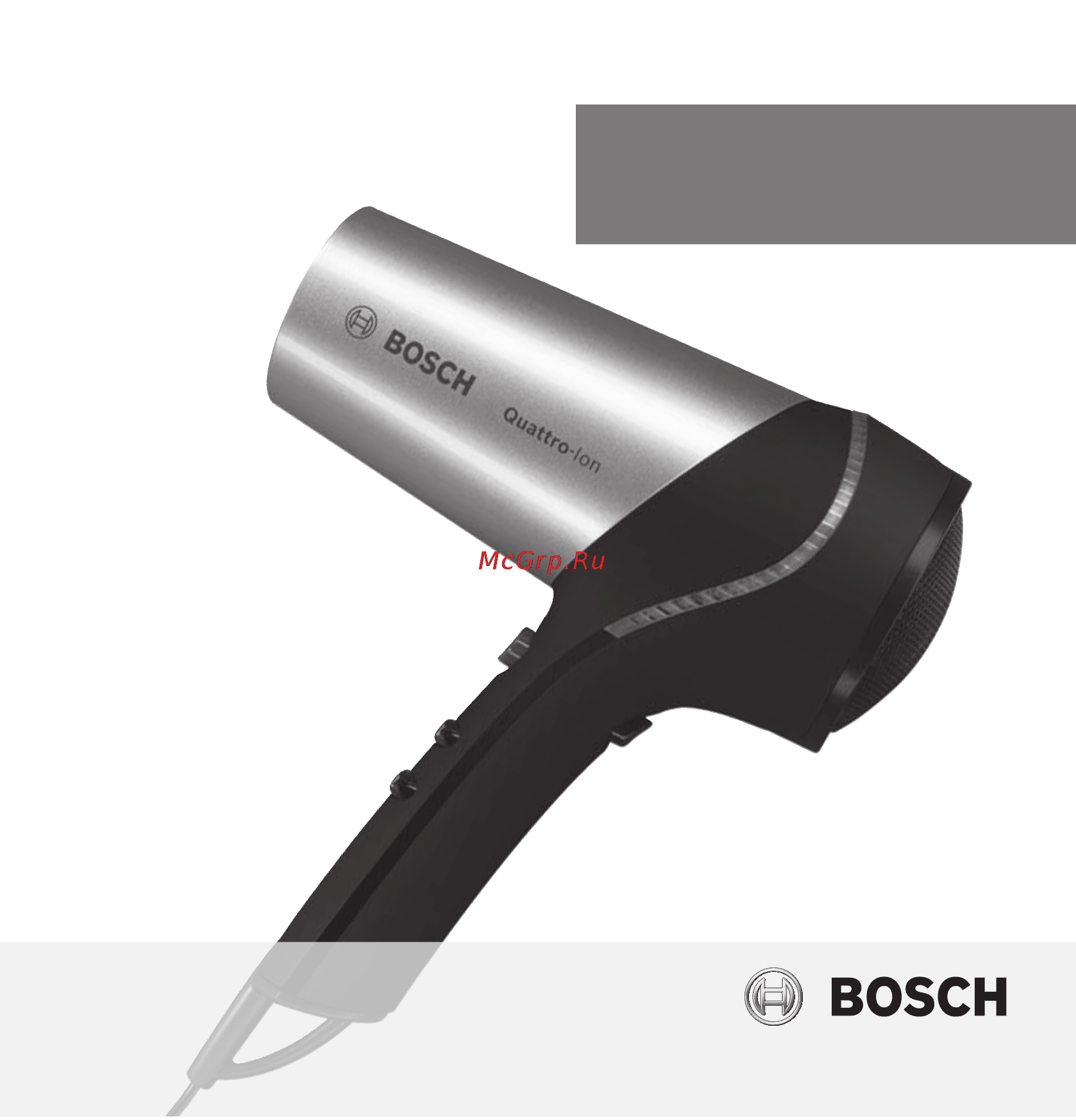 Bosch Quattro-Ion PDA5763 [8/15] Www bosch home com welcome