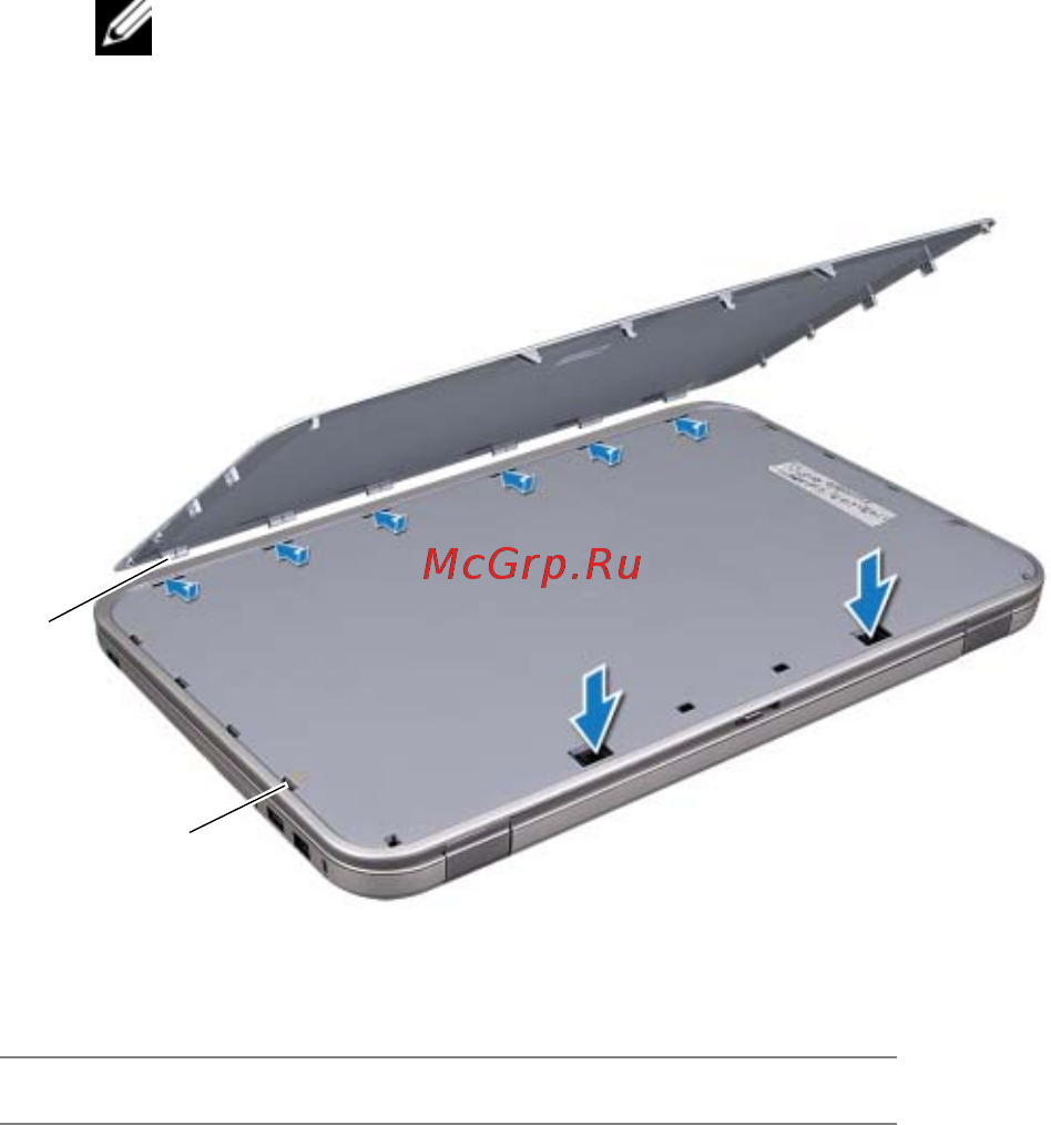 Dell Inspiron 7720 /7720-6167/ [12/102] Установка декоративной панели