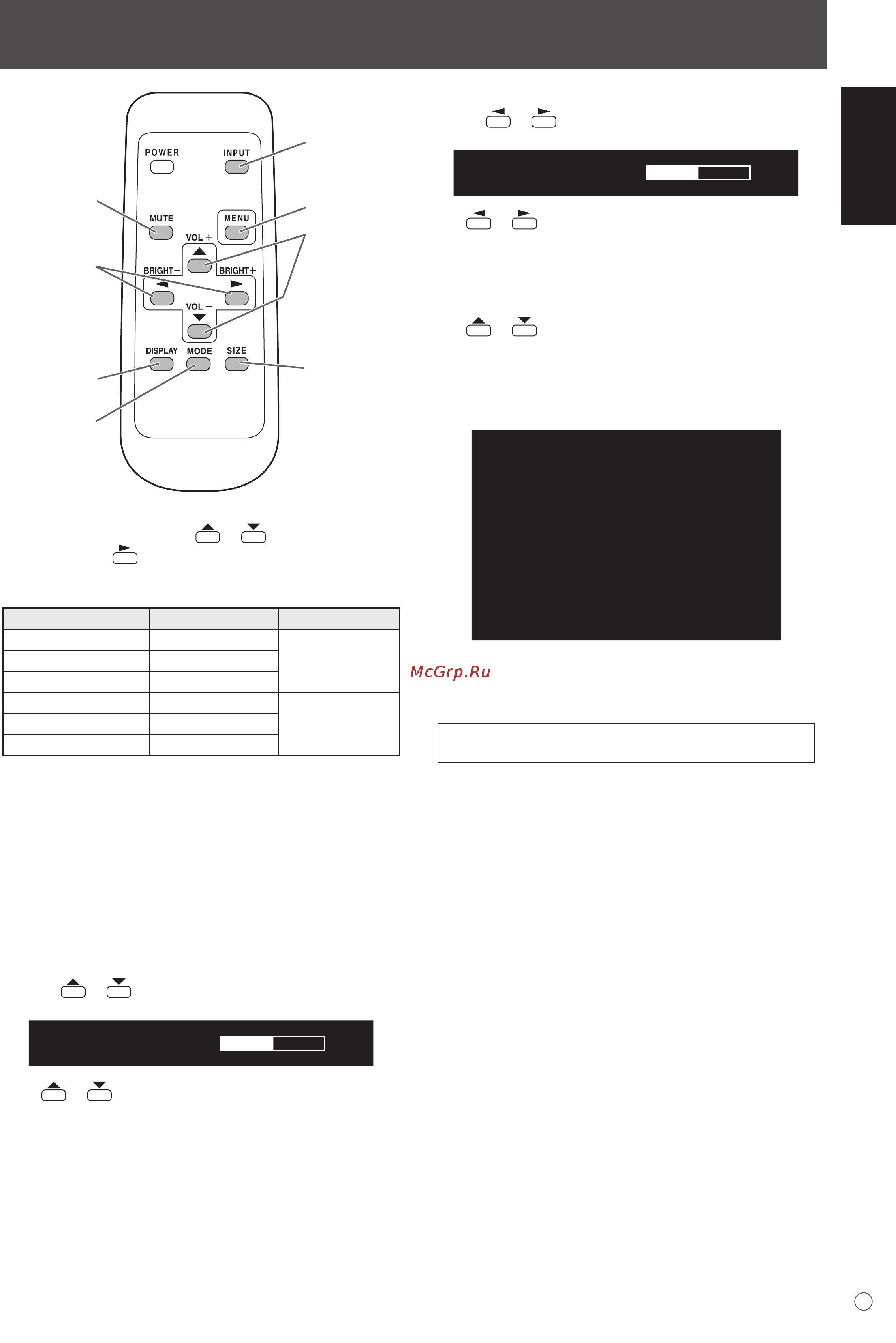 Sharp PN-525E [17/184] Basic operation
