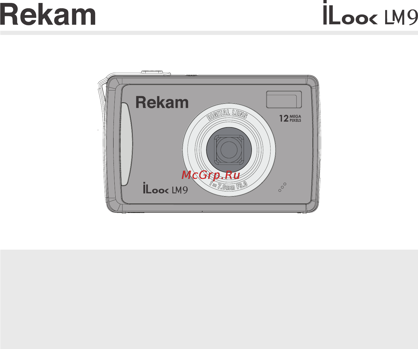 Rekam ILOOK LM9 Инструкция по эксплуатации онлайн