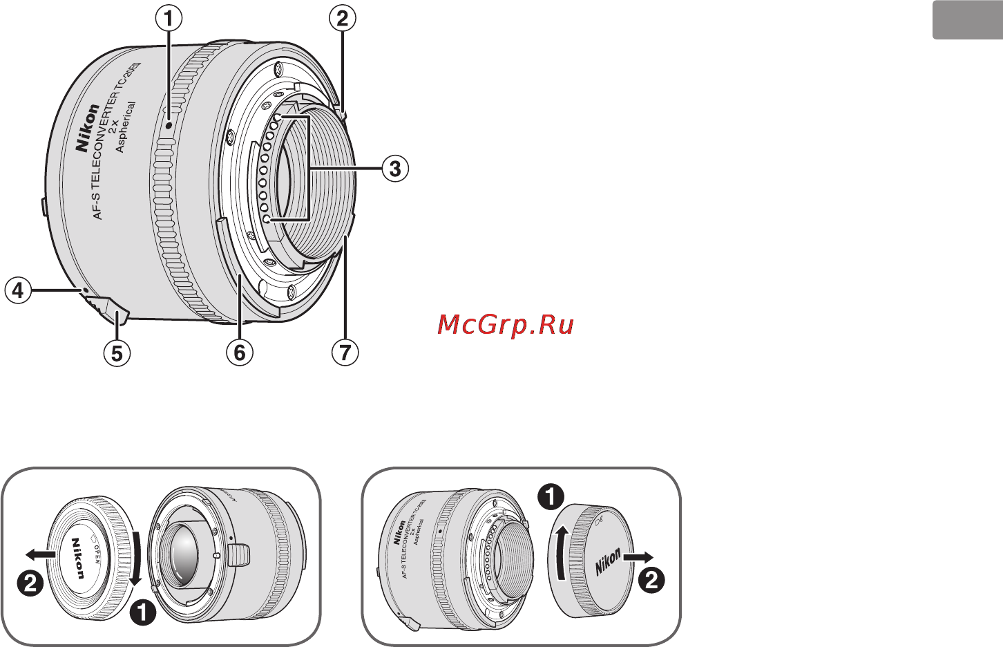 Nikon TC-20E III [13/148] Nomenclature