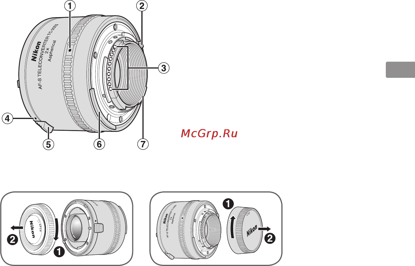 Nikon TC-20E III [43/148] Nomenclatura