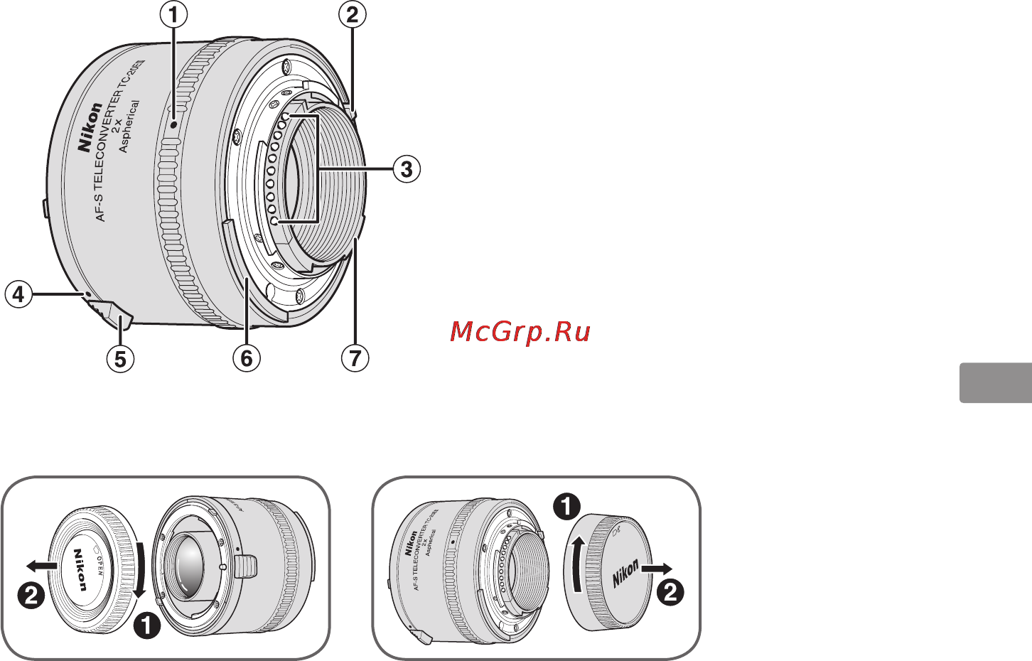 Nikon TC-20E III [83/148] Nomenclatura