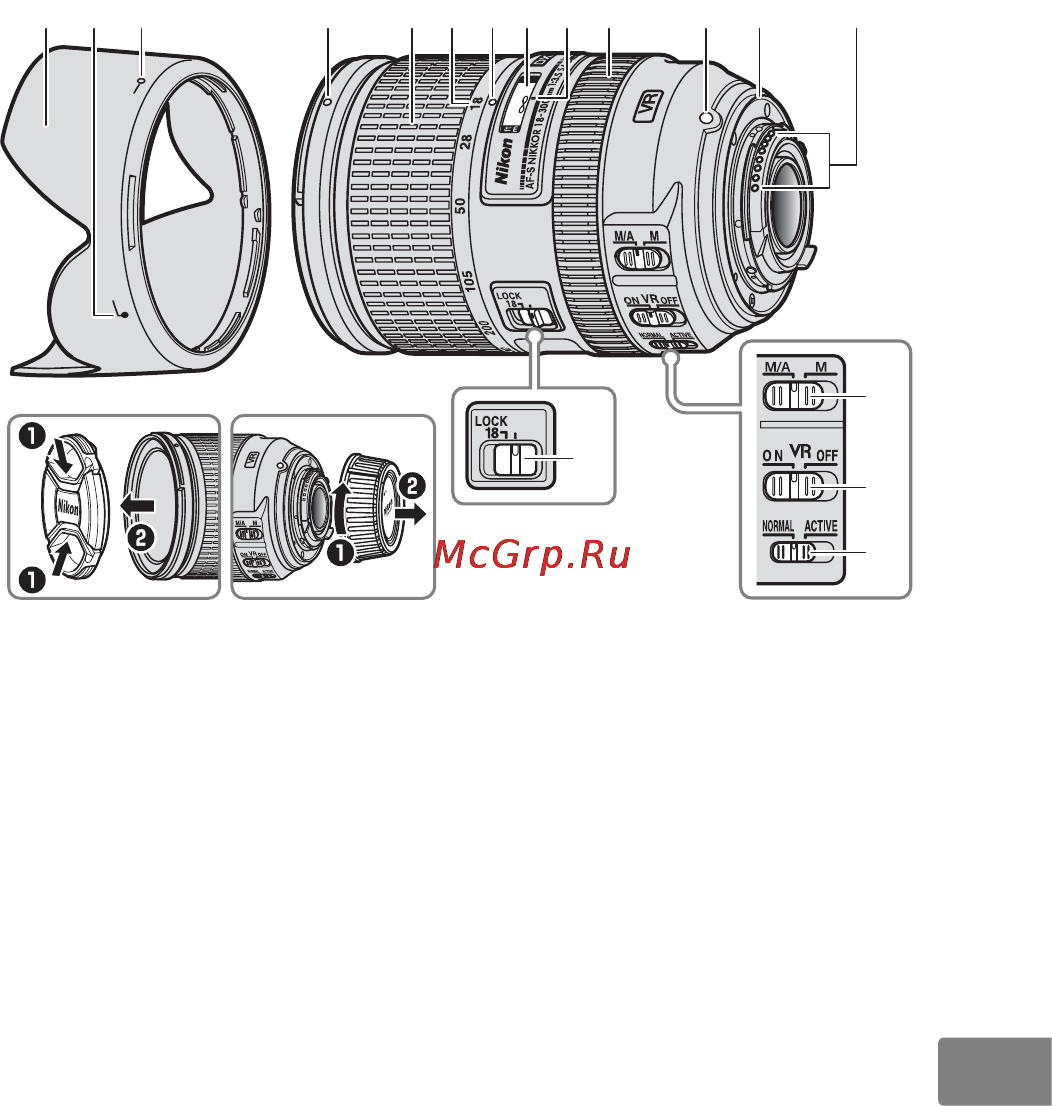 Nikon 18-300MM F 3.5-5.6G ED VR AF-S DX NIKKOR [189/200] Jp en de fr es sv ru nl pt pb it cz sk ro ua ck ch kr id