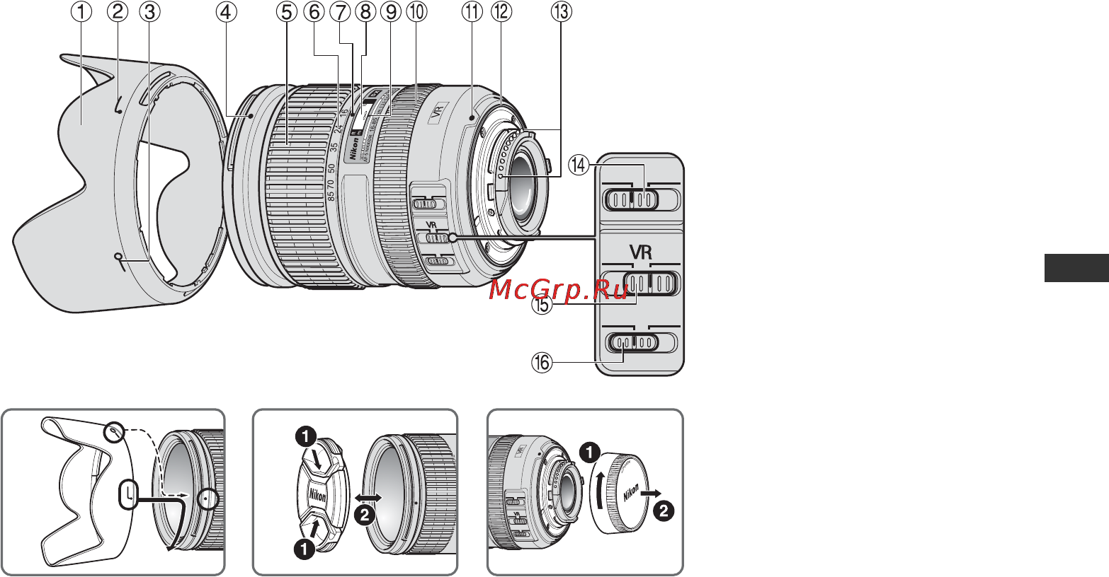 Nikon 16-85MM F 3.5-5.6G ED AF-S VR DX ZOOM [13/128] Reference page