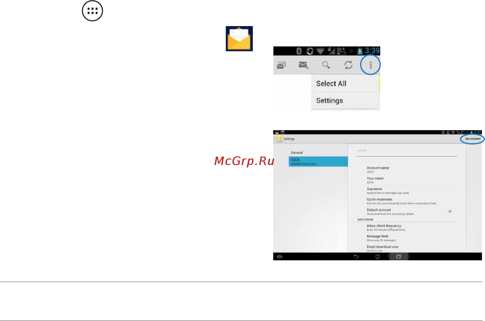 Asus New Padfone Infinity A86 32 GB Инструкция по эксплуатации онлайн [47/69] 90776