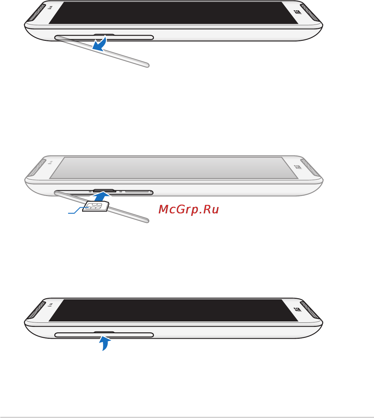Asus Fonepad Note 6 ME560CG 16Gb Black [20/102] Подготовка планшета к работе
