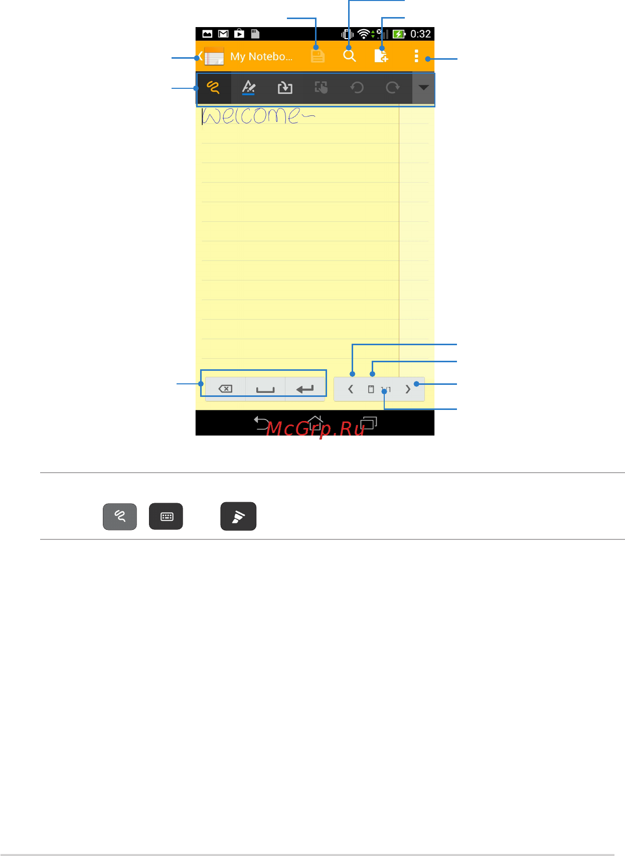 Asus Fonepad Note 6 ME560CG 16Gb Black [82/102] Интерфейс записной книжки supernote