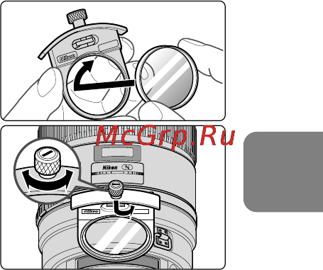 Nikon 400MM F-2.8G ED AF-S VR NIKKOR [155/196] 內置旋轉腳架安裝套環