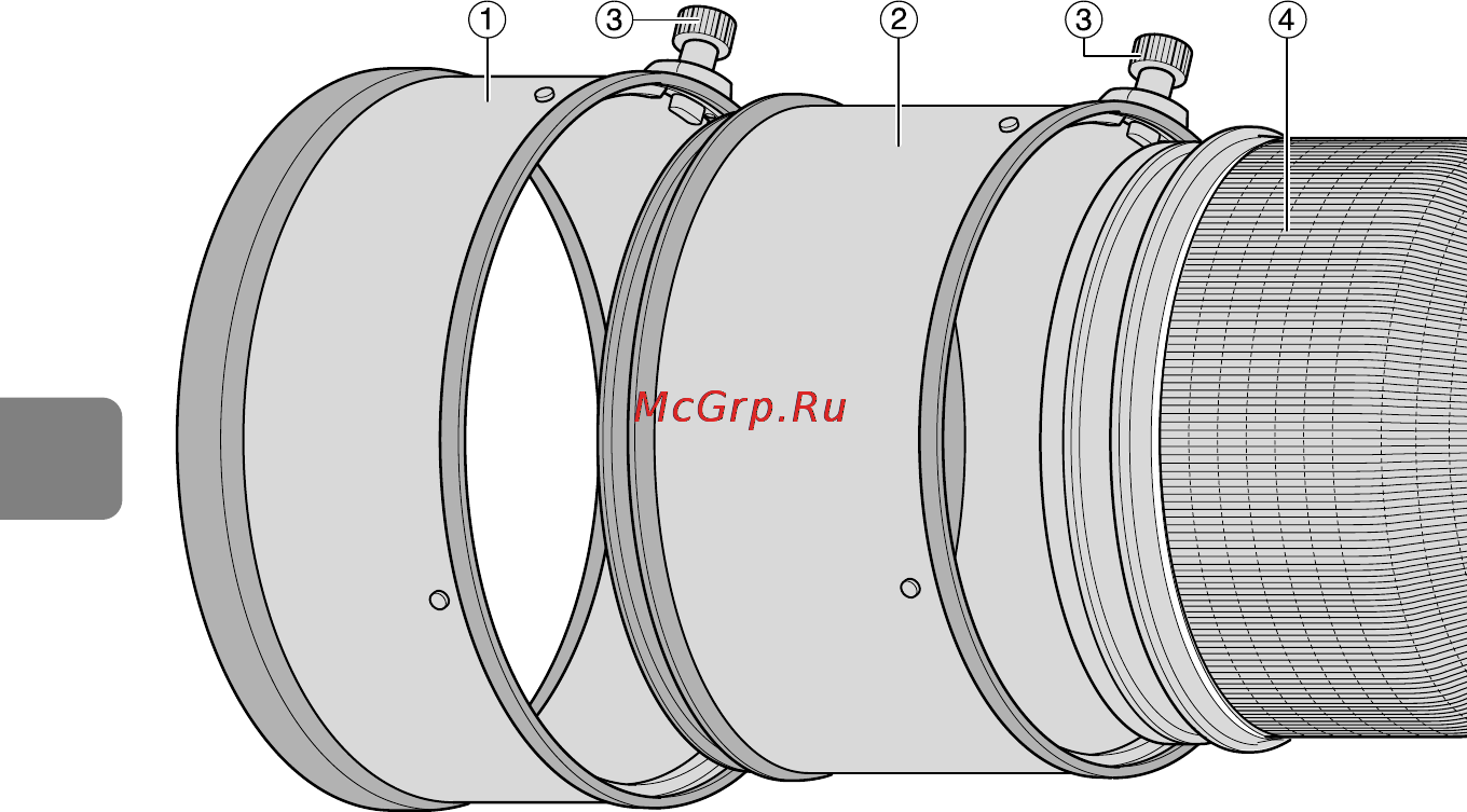 Nikon 400MM F-2.8G ED AF-S VR NIKKOR [50/196] Nomenclature page de référence
