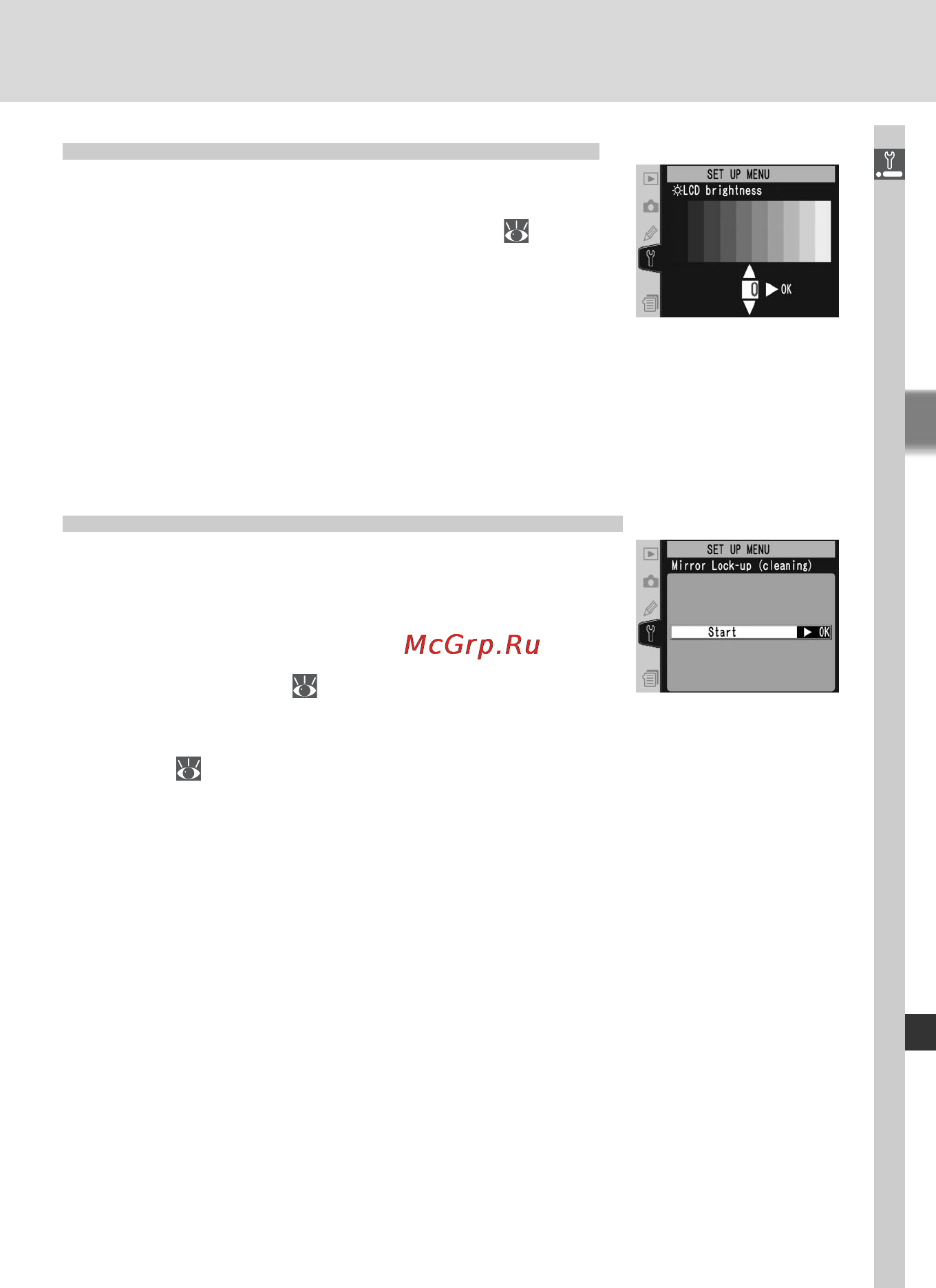 Nikon D2HS [217/271] Lcd brightness яркость монитора